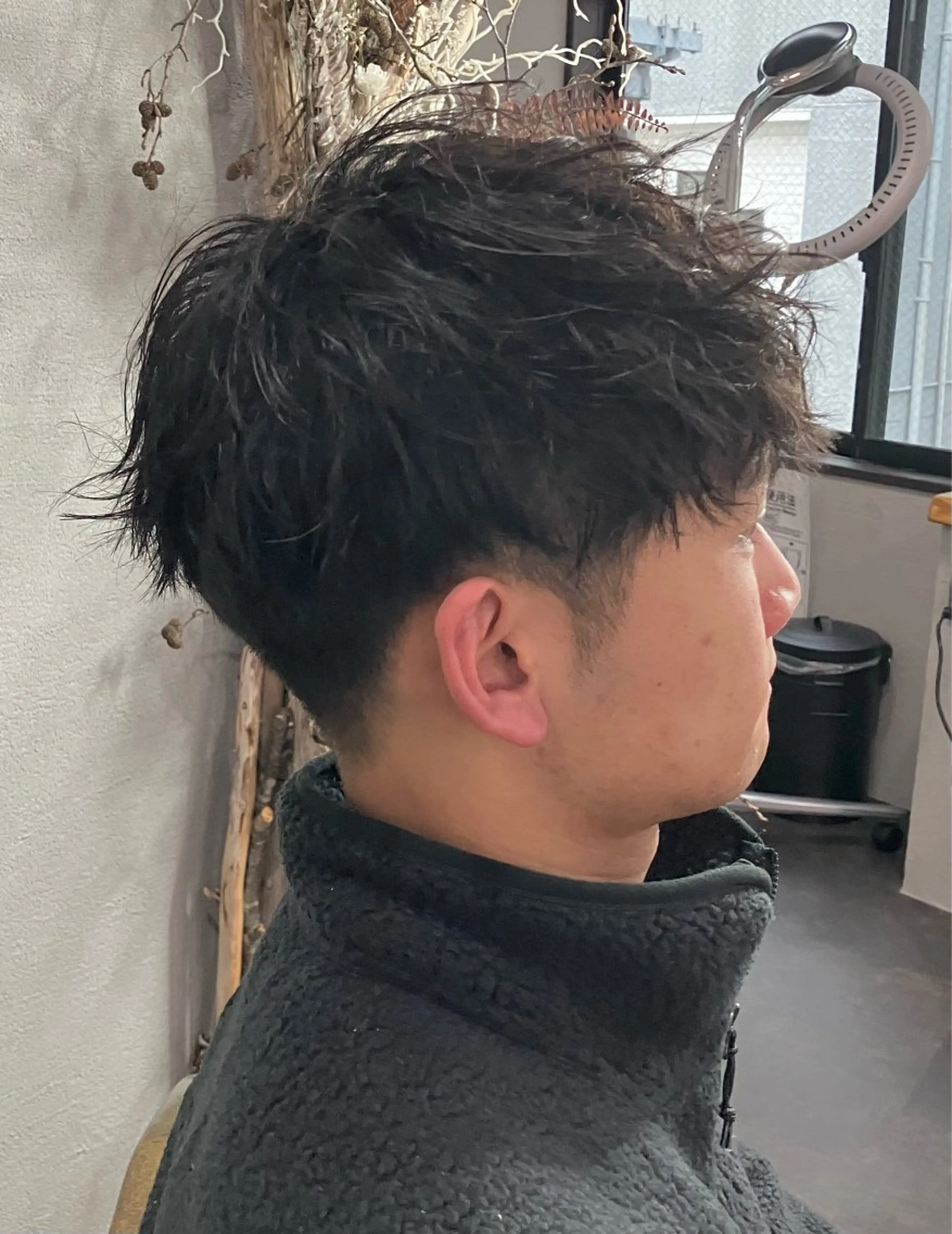 ショート パーマ メンズ メンズ/ケアパーマ /hayashiのヘアスタイル