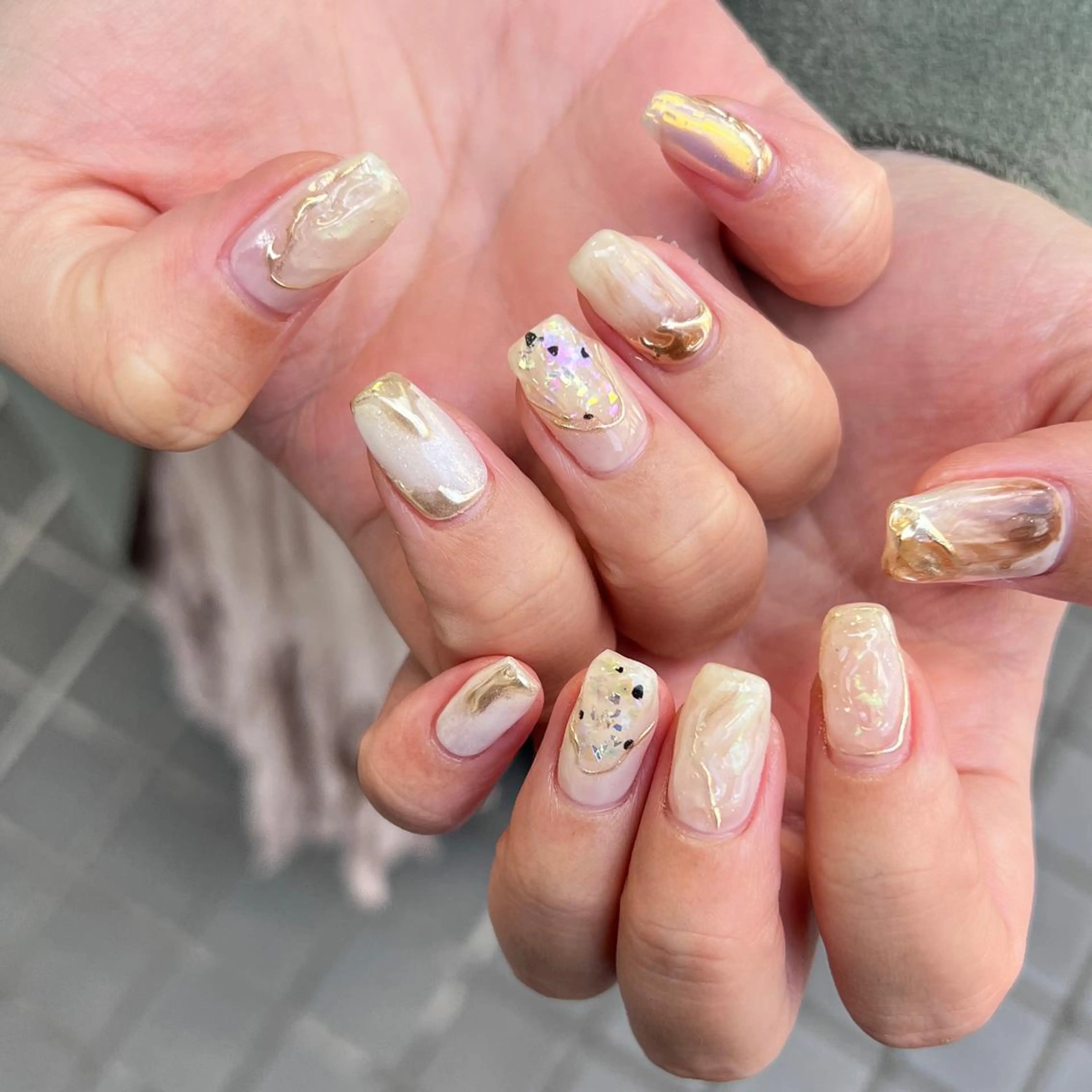 ネイル ハンドネイル 河野 弥月のネイルデザイン