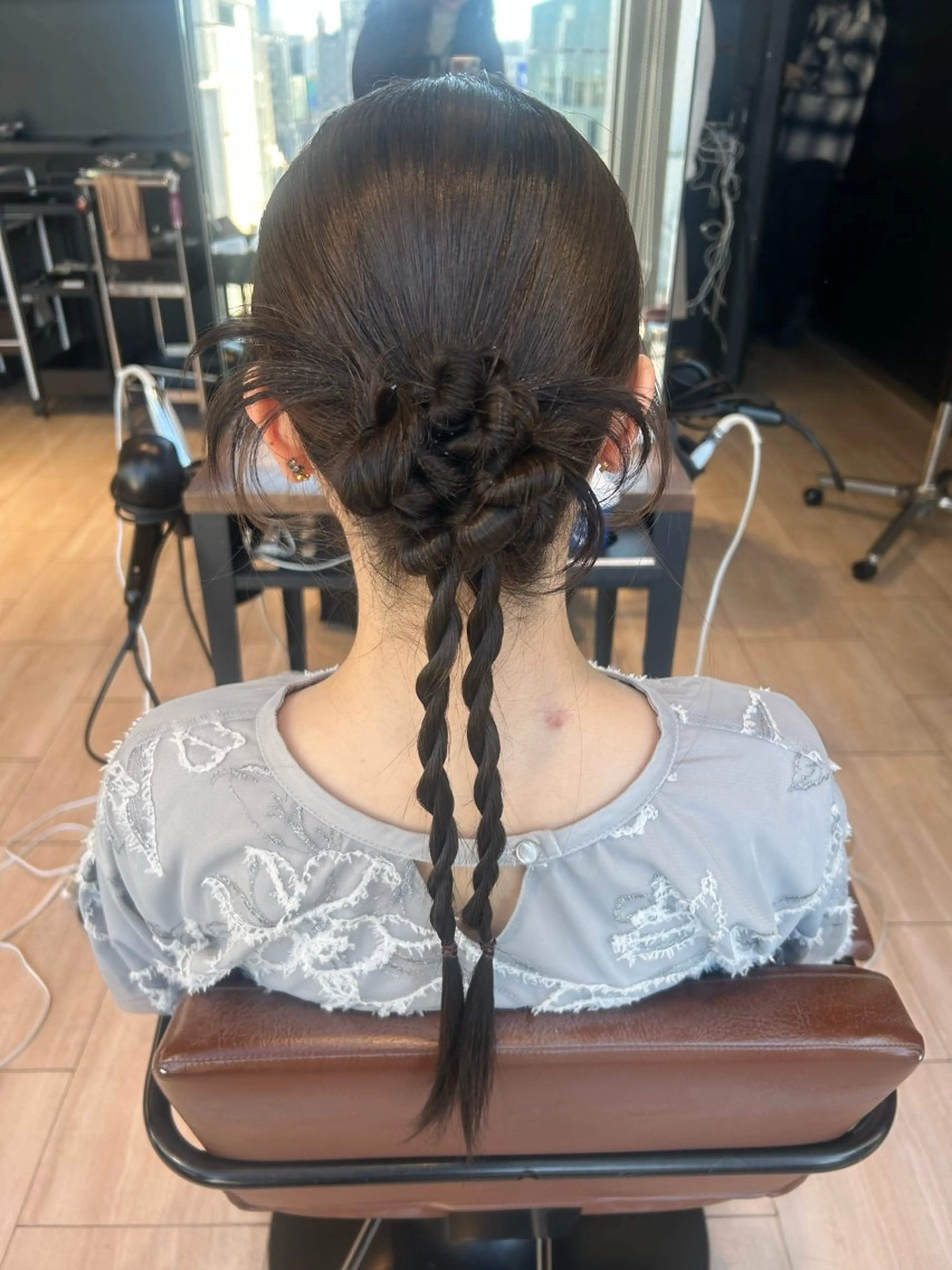 ロング ヘアセット 🎀大竹美侑/顔まわ りカット/レイヤーのヘアスタイル