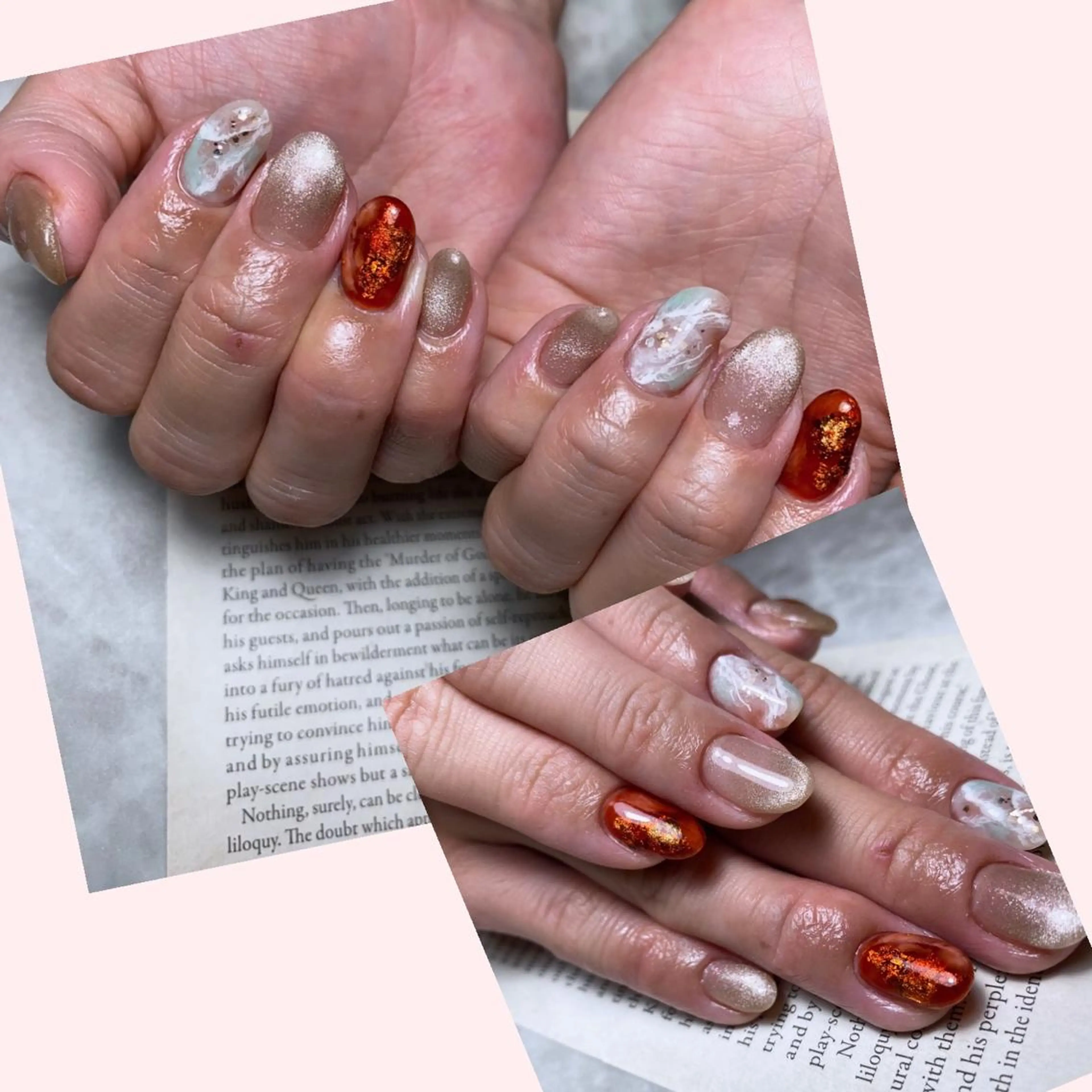 ネイル 持ち込み ハンドネイル 🌿Charme🌿 MAIのネイルデザイン