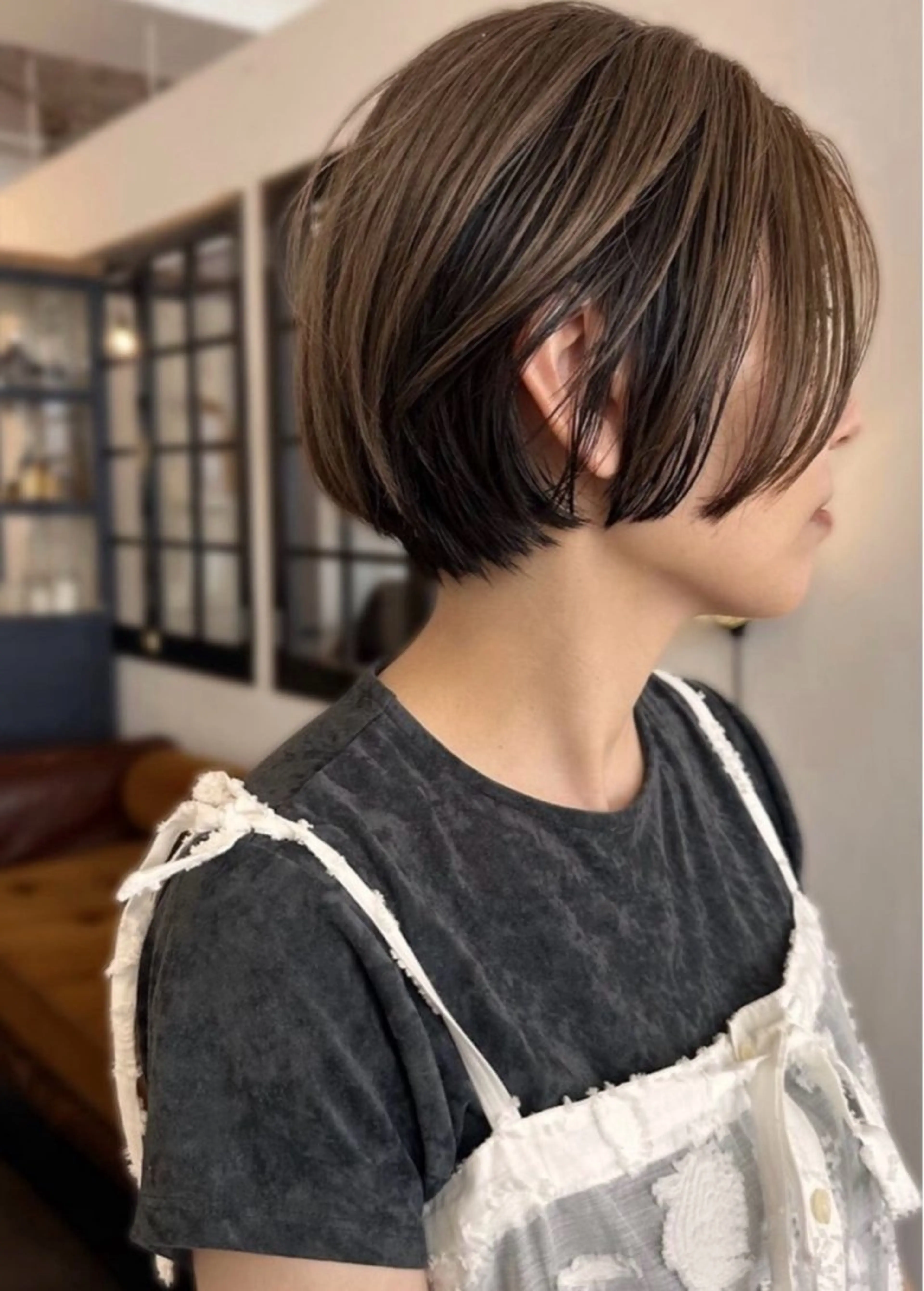 🩵ショートカット🩵【3cm以上カット】 【35歳以下限定】【レディース限定】の写真