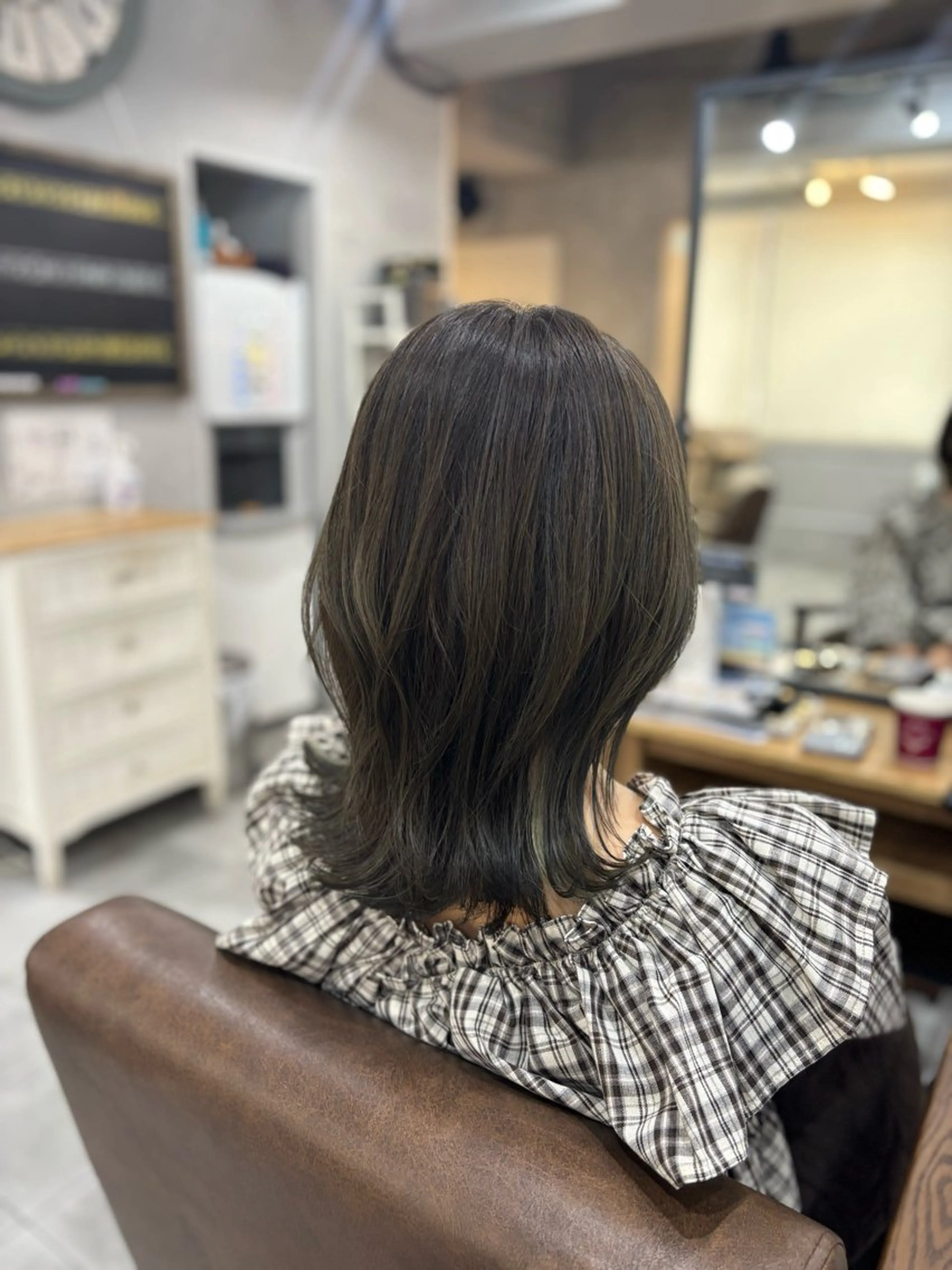 ミディアム ヘアカラー トリートメント SHIAN✂️ 立川店たくのヘアスタイル