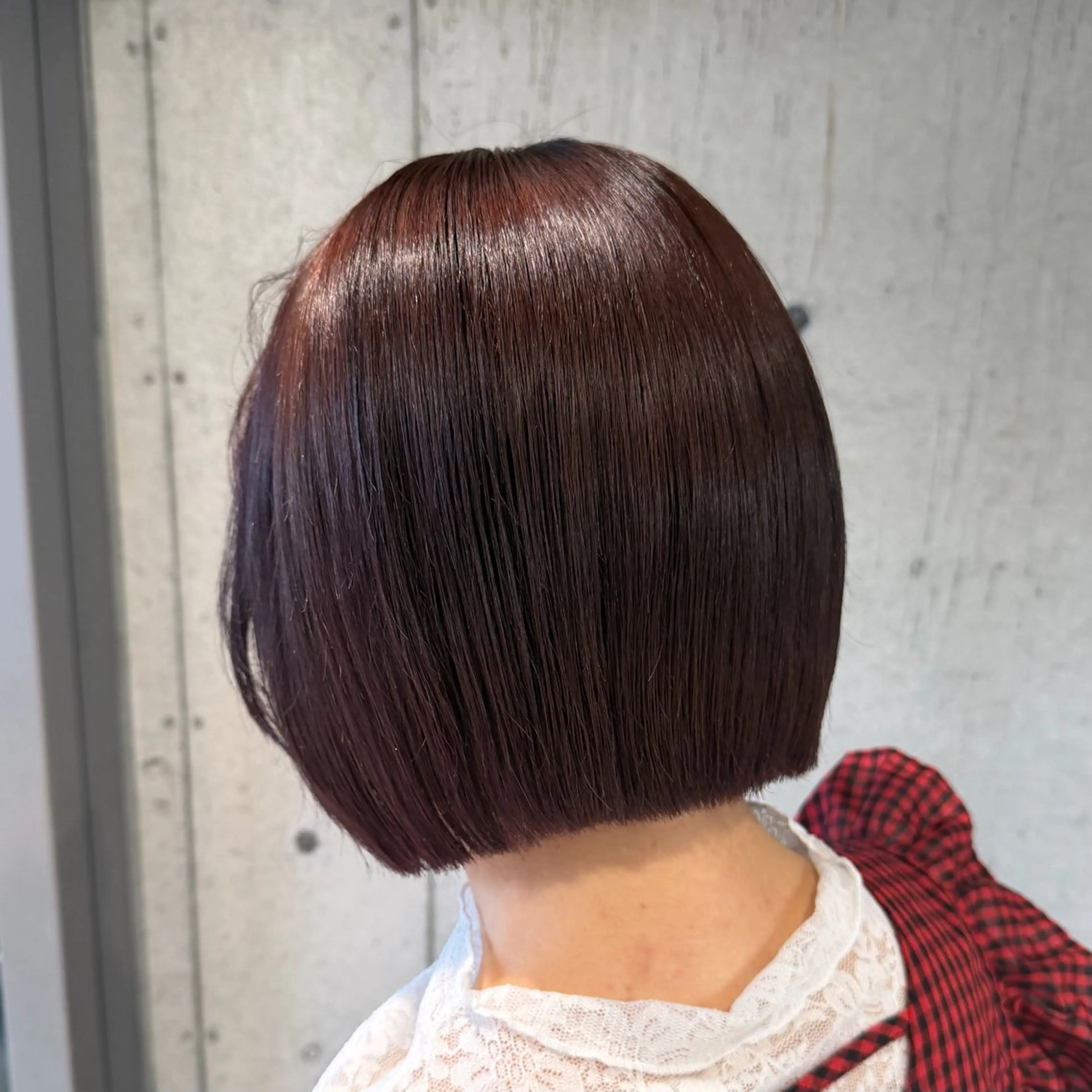 ミディアム カラー ヘアアレンジ カット ヘアカラー トリートメント 美髪・艶カラー・ ボブ・リクト💥のヘアスタイル