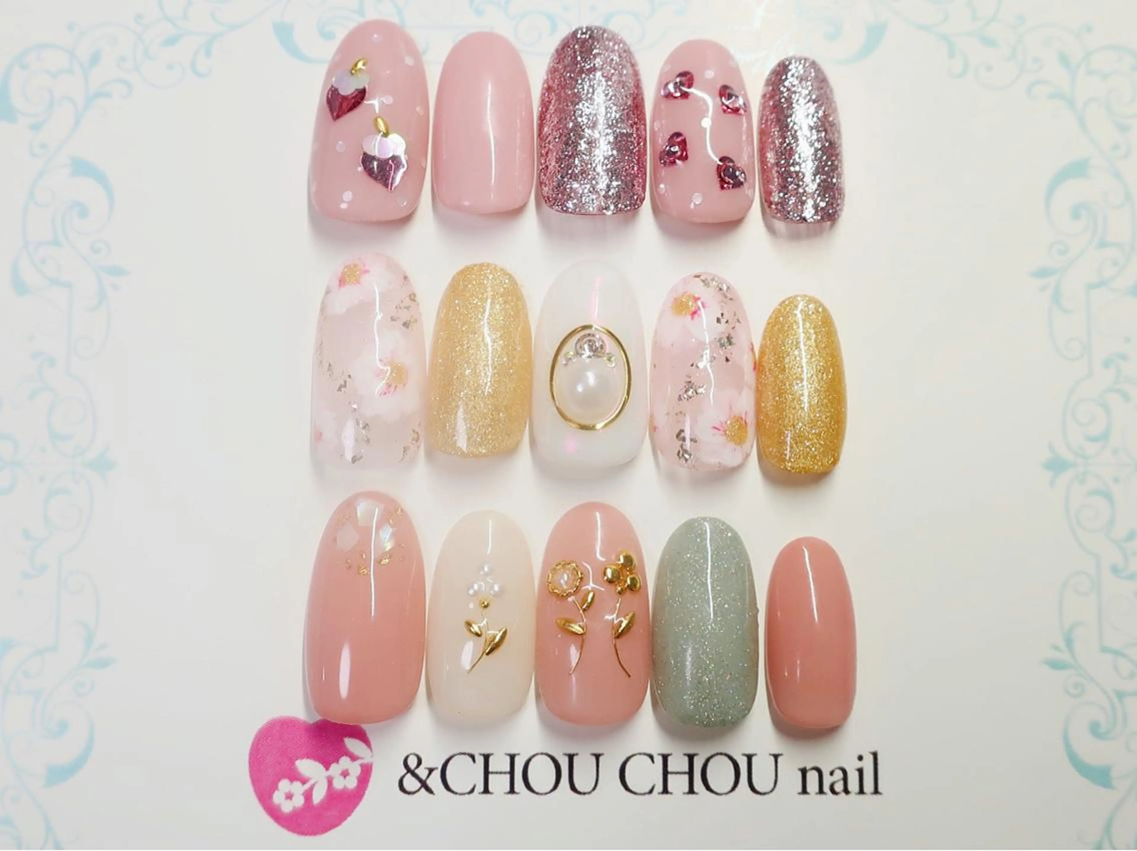 ネイル アートネイル つきかわ ともみのネイルデザイン