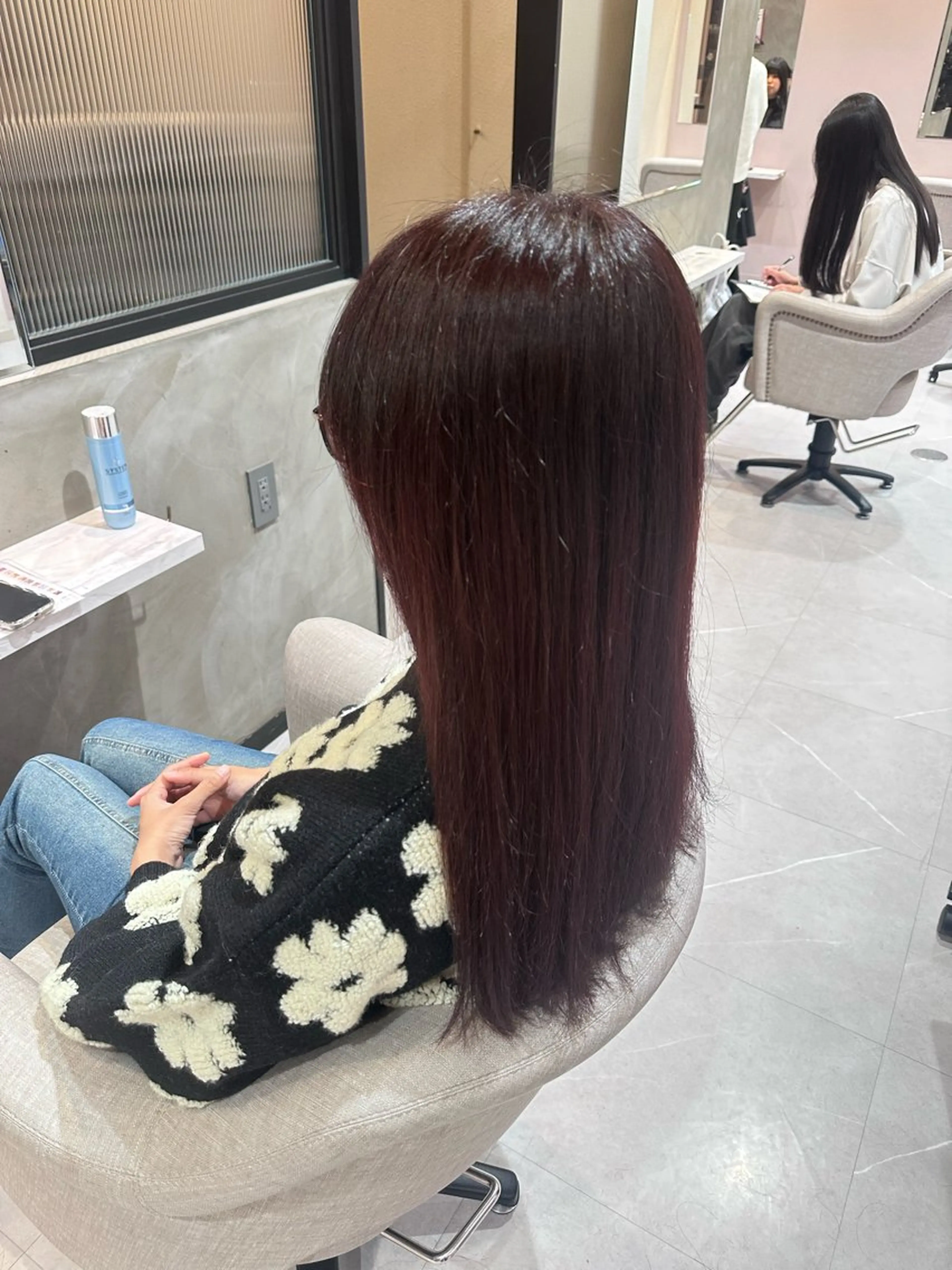 ロング 🧡似合わせレイヤー 艶カラーこなつ💛のヘアスタイル