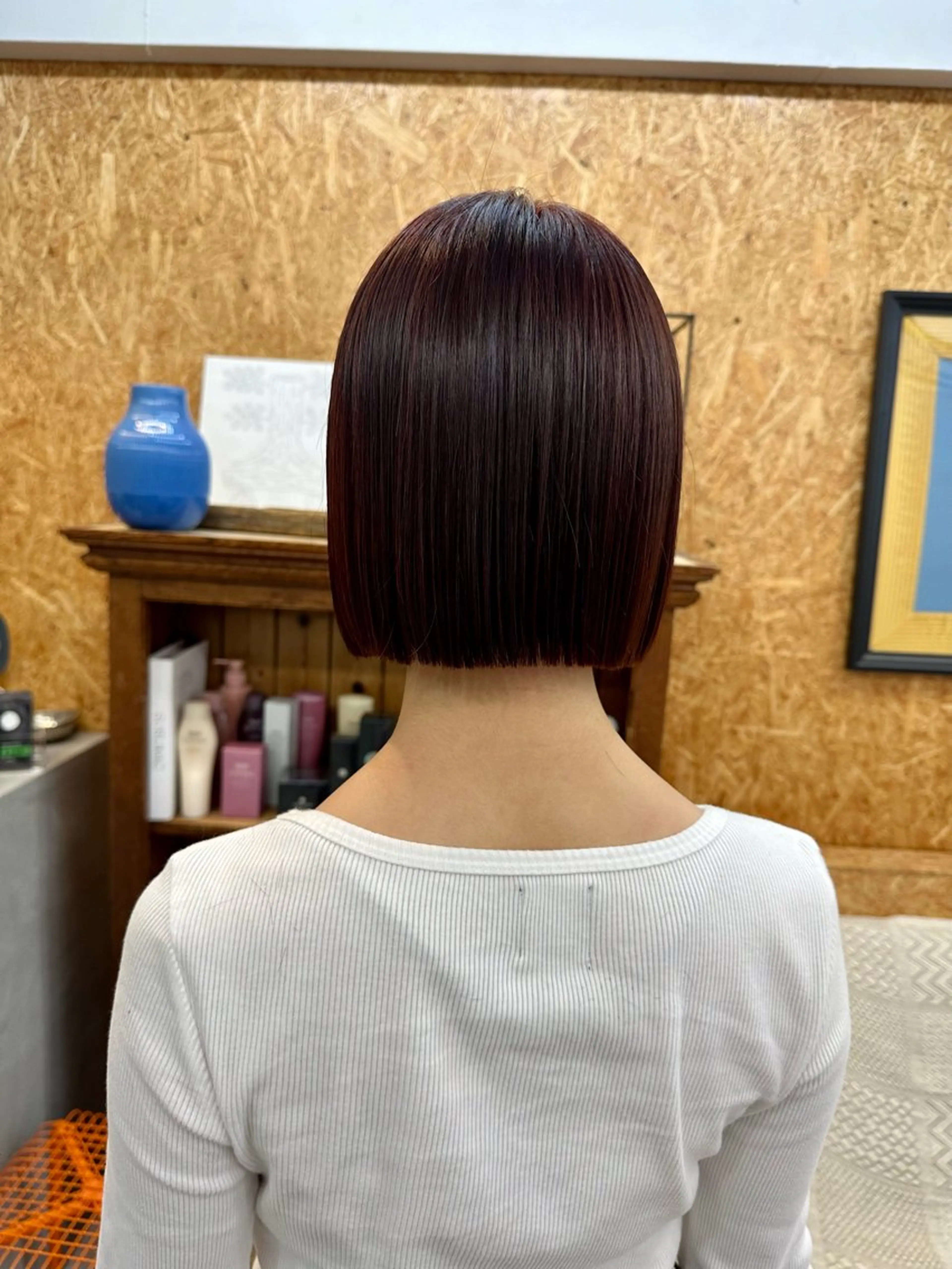 ショート カラー 🪭risa 暖色/レイヤー🪭のヘアスタイル