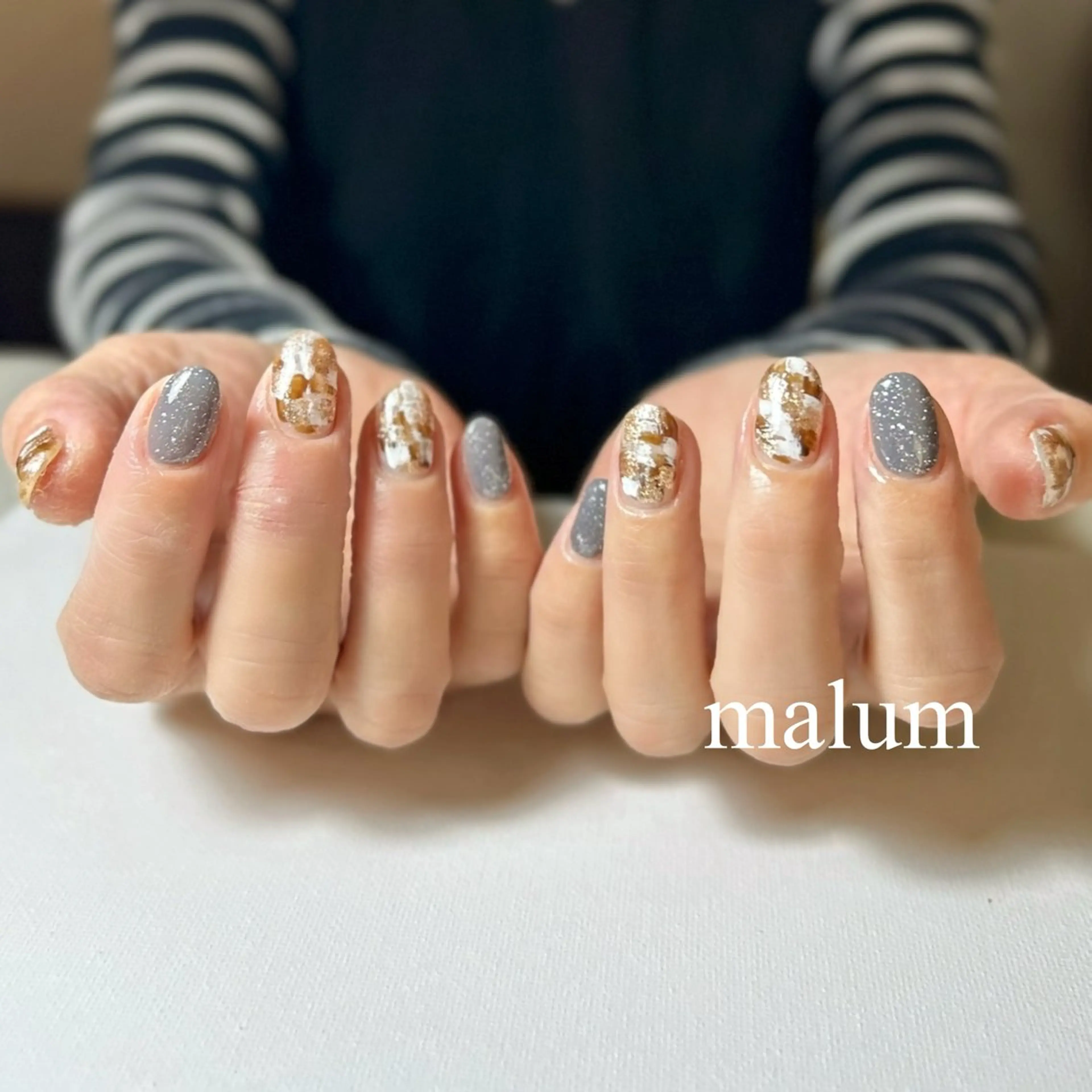ネイル ハンドネイル malum nailのネイルデザイン