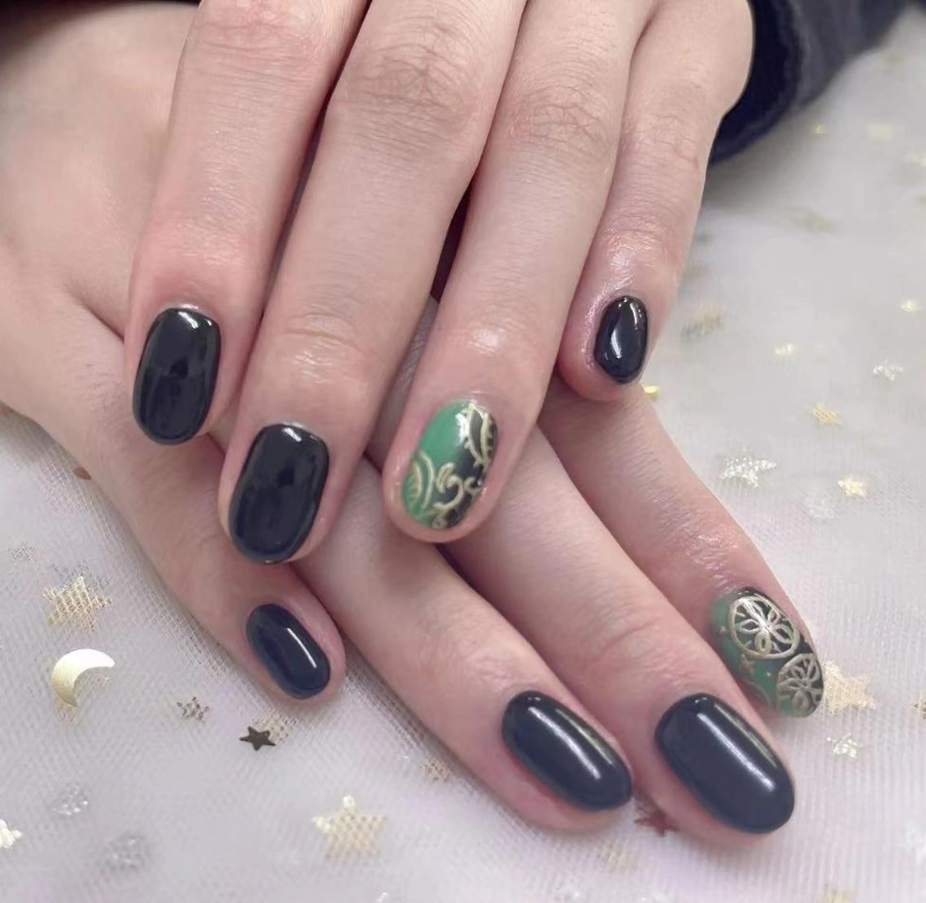 ネイル ハンドネイル 上福岡 らんらんのネイルデザイン