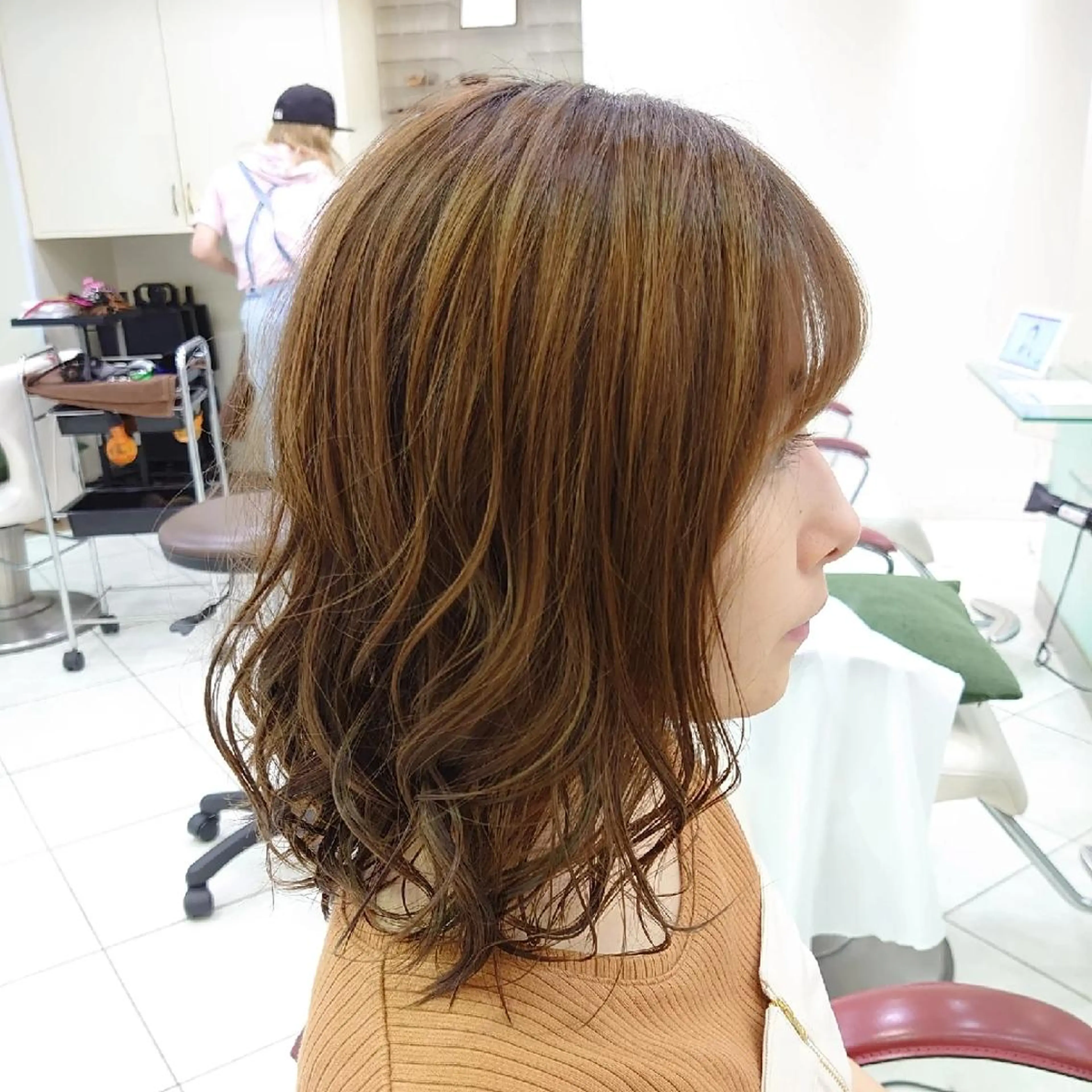 ミディアム ヘアアレンジ ボブ 🐺デザインウルフ / 一ノ瀬 凌🐺のヘアスタイル