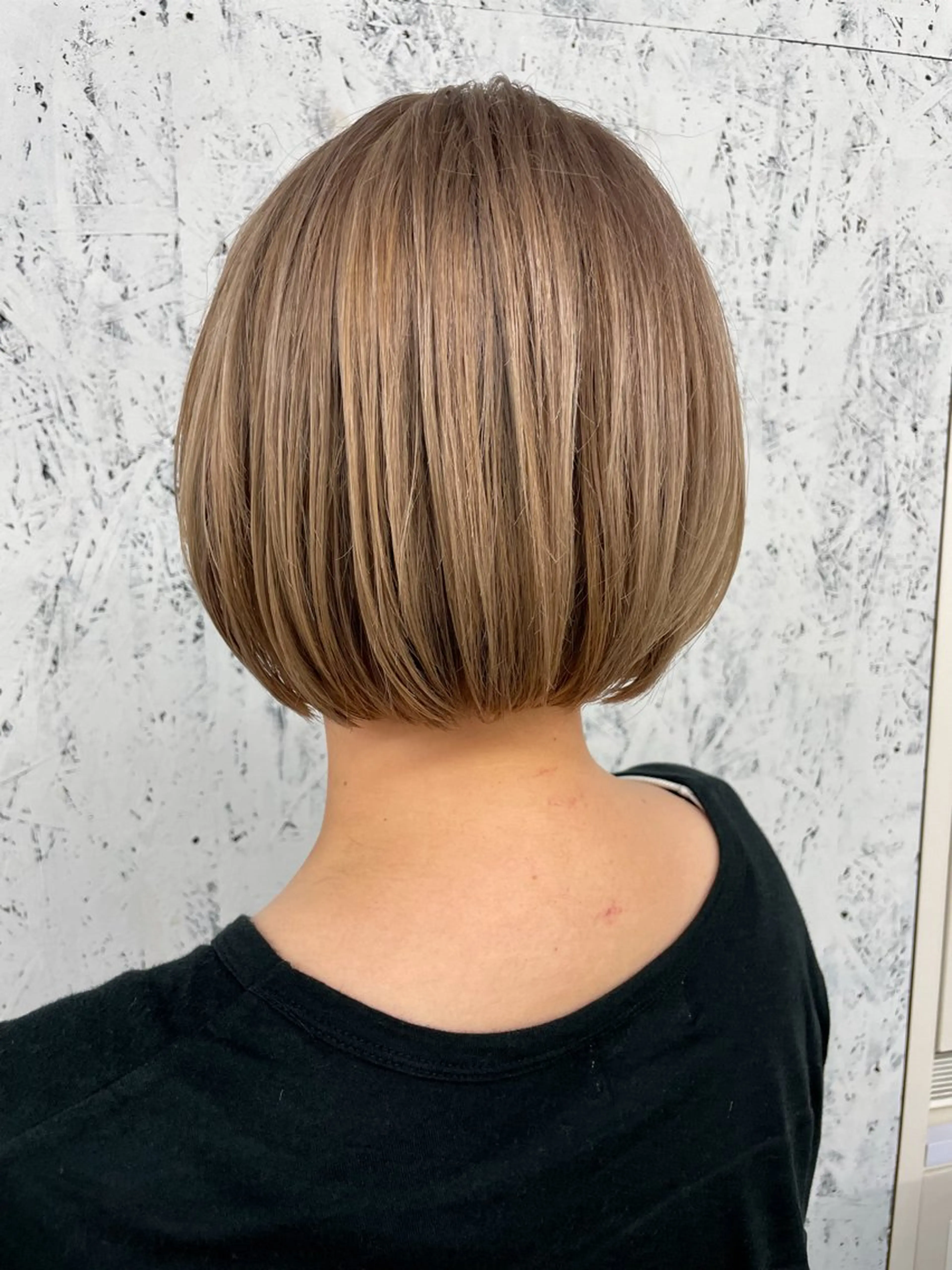 ショート ヘアカラー ショート/レイヤー/ ツヤ髪/なかちゃんのヘアスタイル