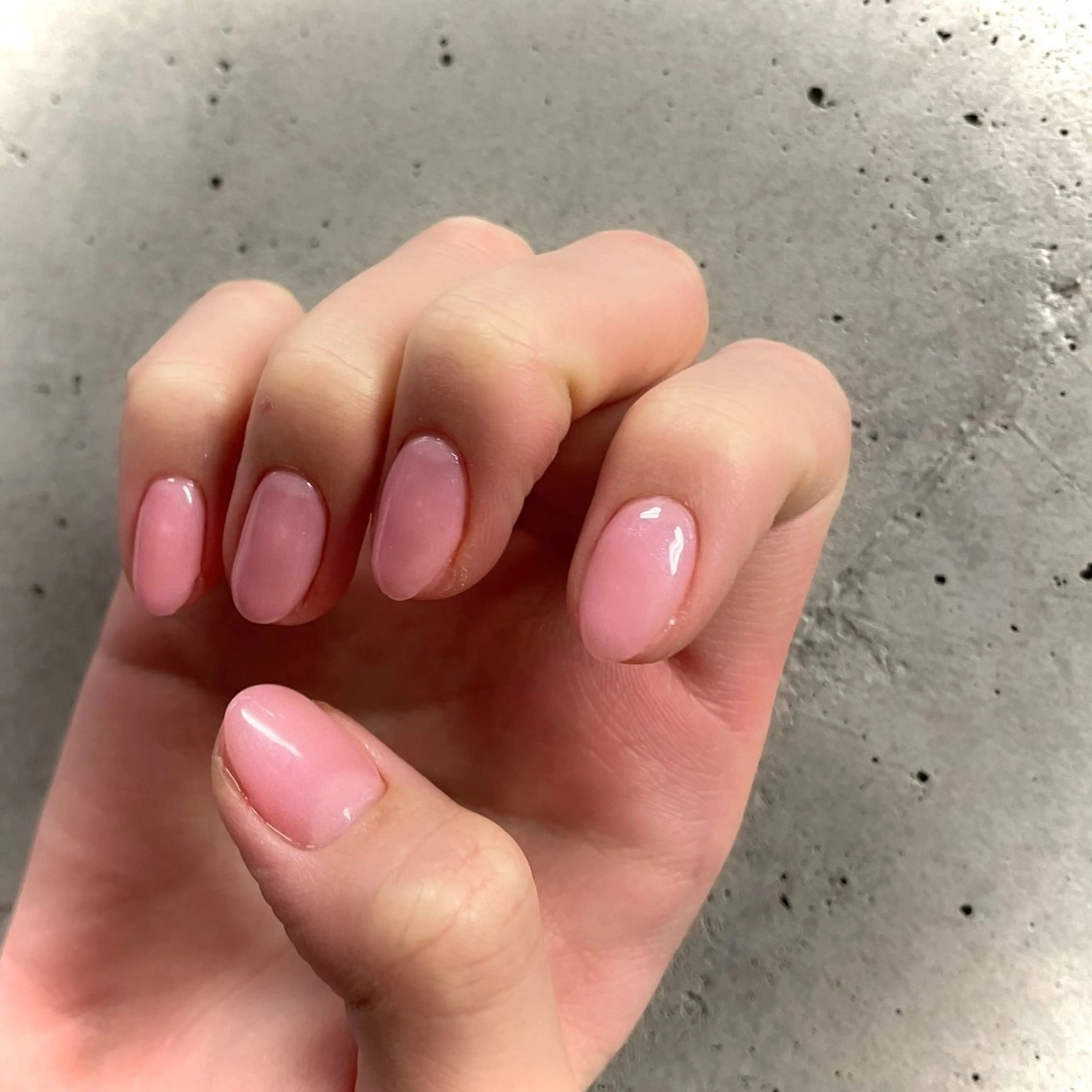 🔮ハンドネイル🔮自爪に優しいshellacワンカラー✨国内最多約300色から選べます💅の写真