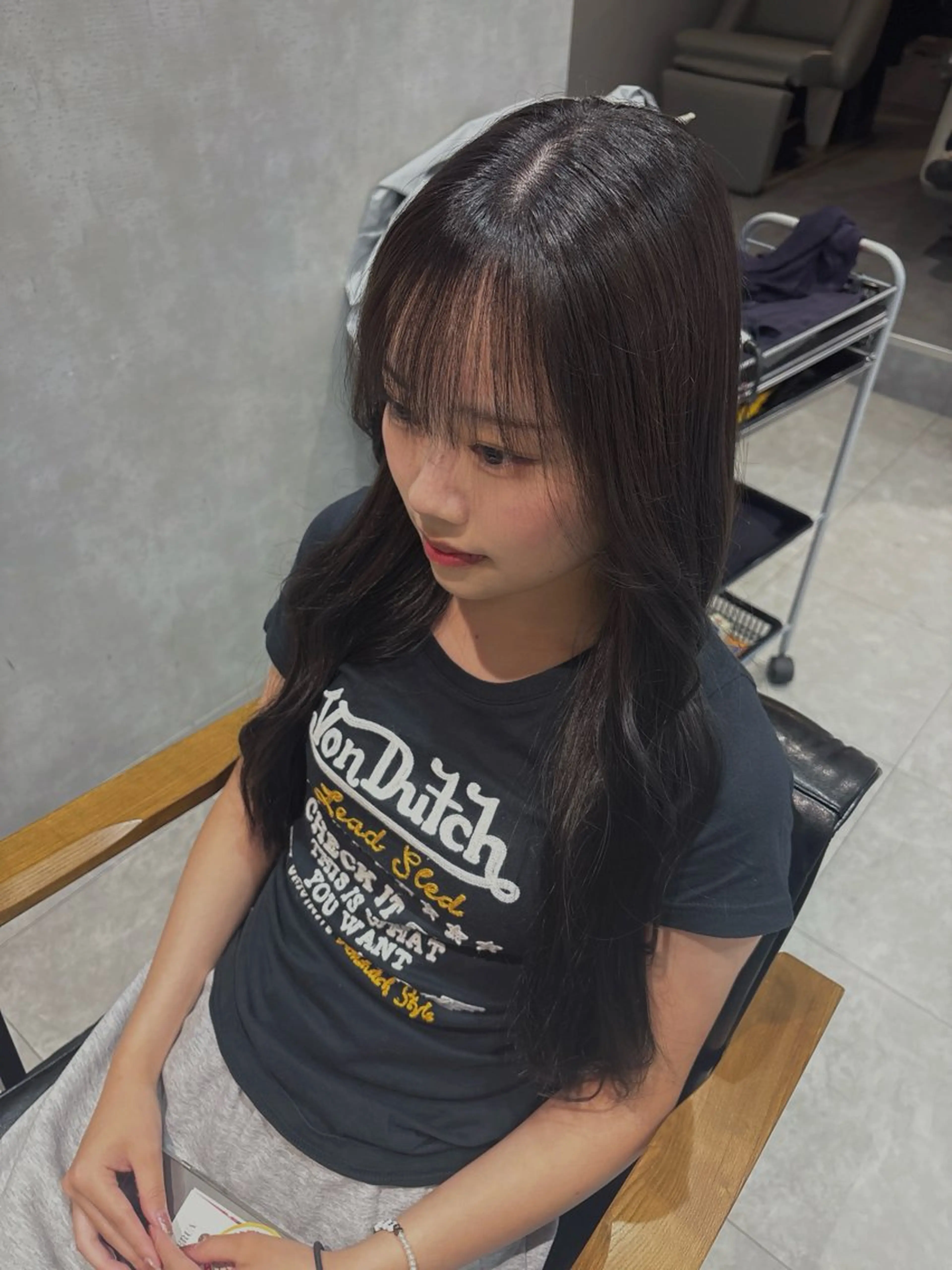 カラー ヘアカラー 笹木 怜羅のヘアスタイル