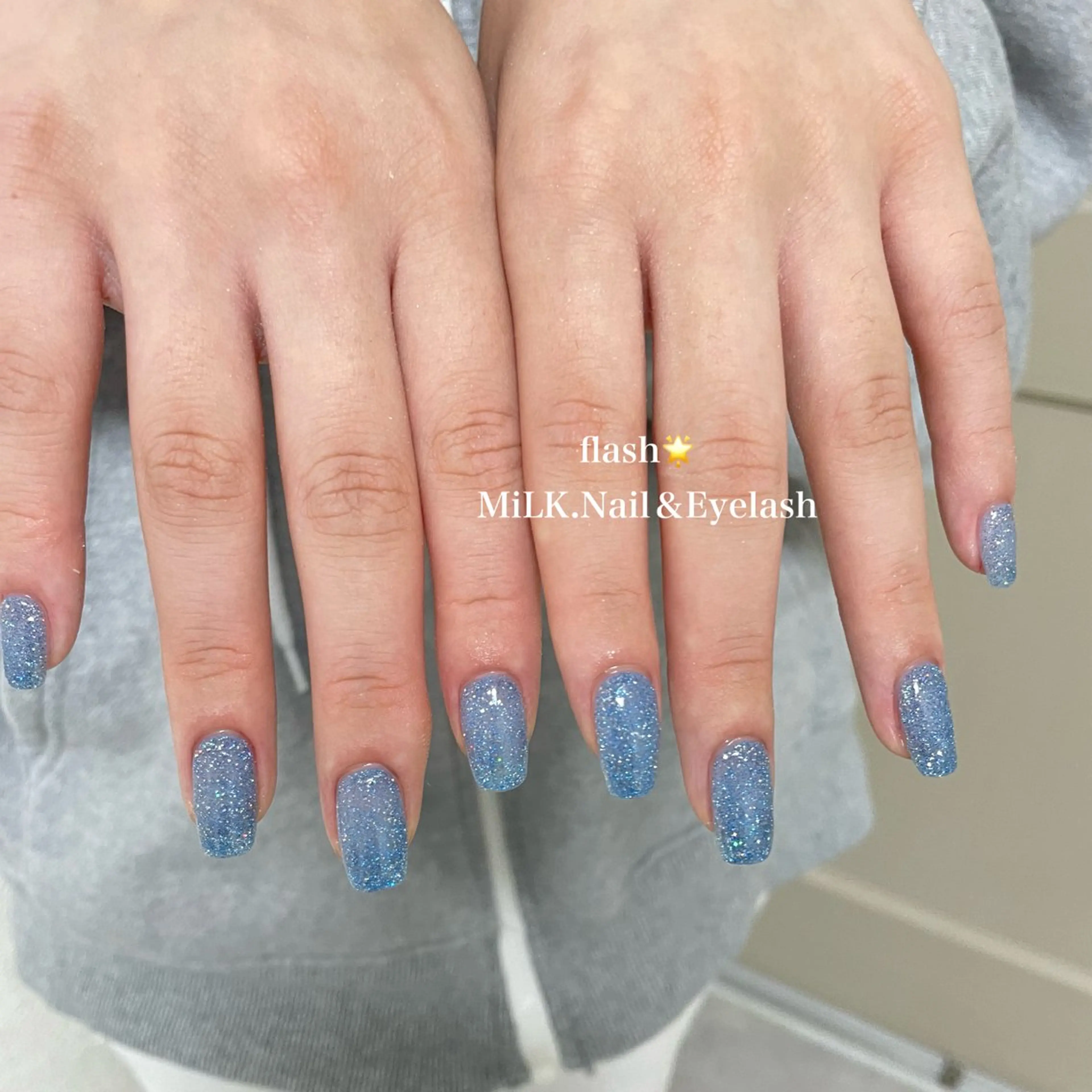 ネイル フラッシュネイル ハンドネイル MiLK.   Nail&Eyelash所属・MiLK. wakaのマツエク・マツパデザイン
