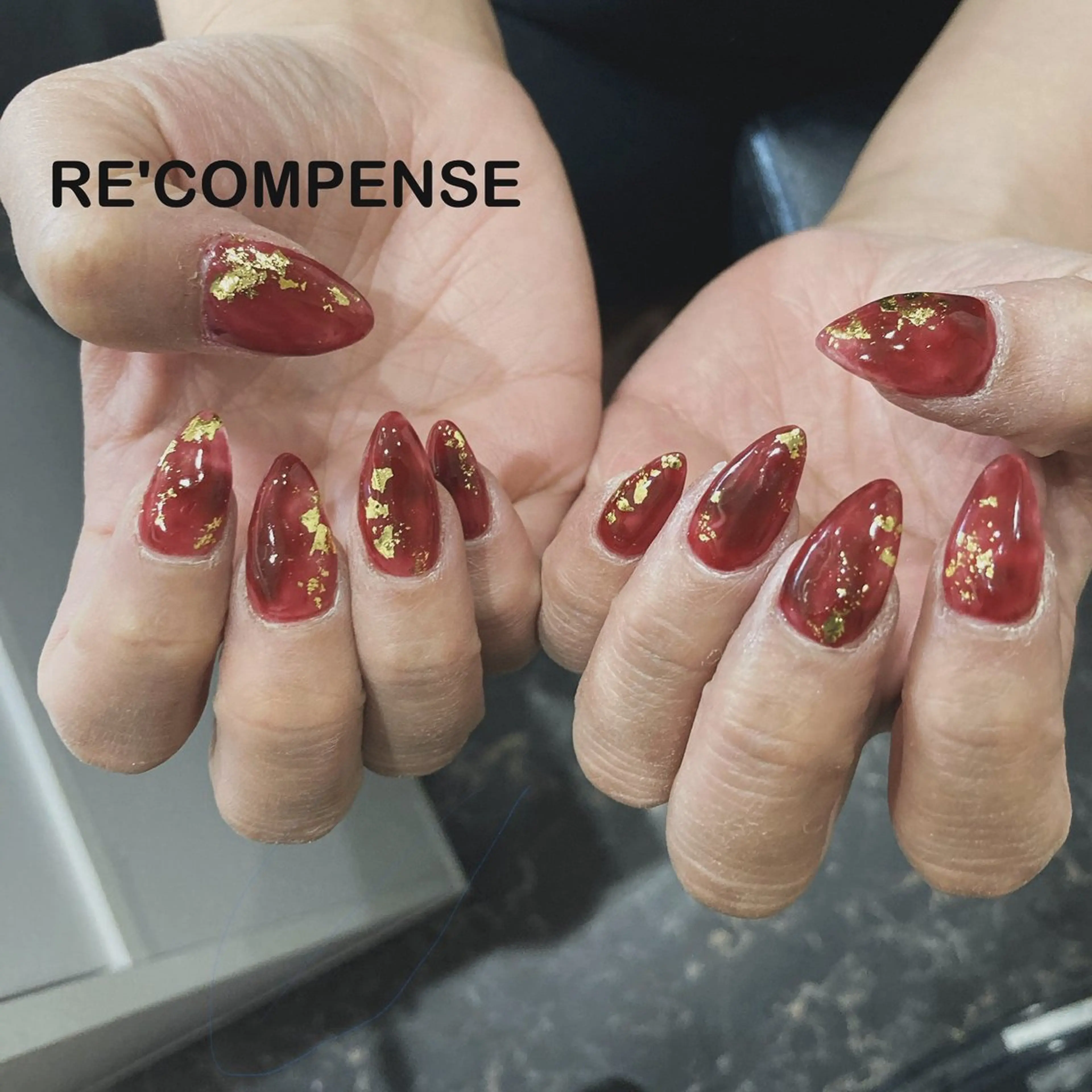 ネイル ハンドネイル RE'COMPENSE所属・れこん ぱんすのネイルデザイン