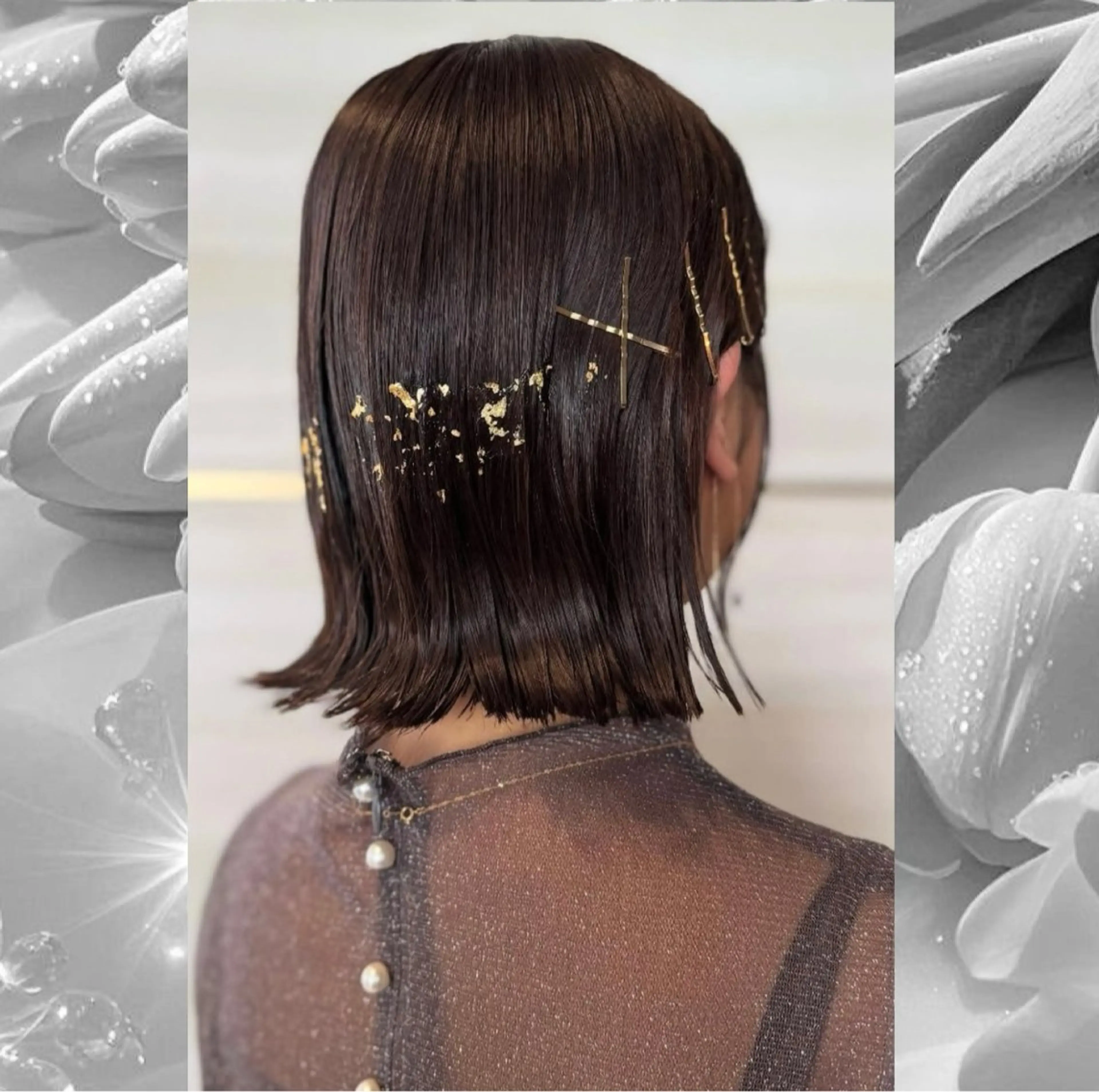 ミディアム ヘアセット 島崎 穂乃香のヘアスタイル