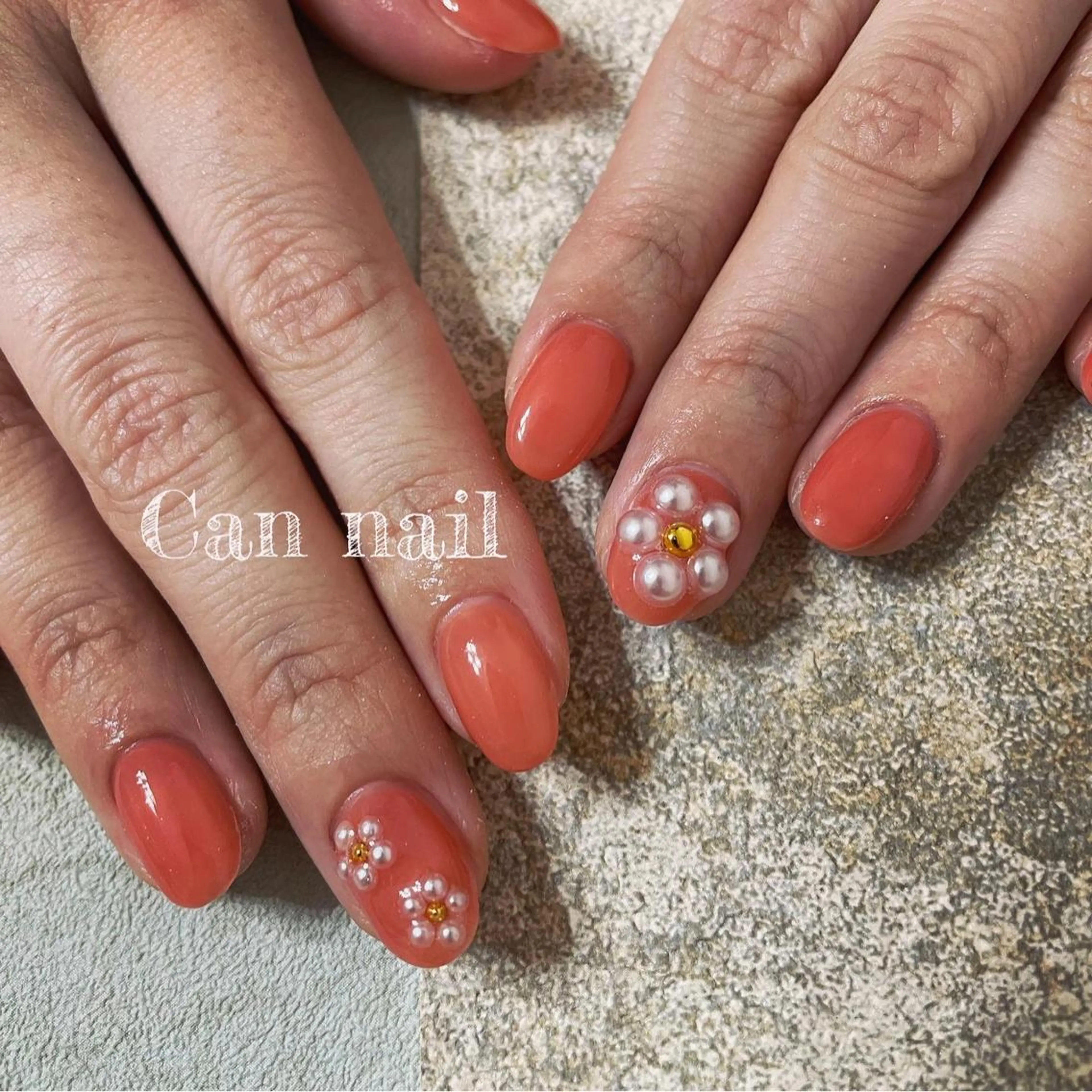 ミディアム ネイル Parfum パルファンのネイルデザイン