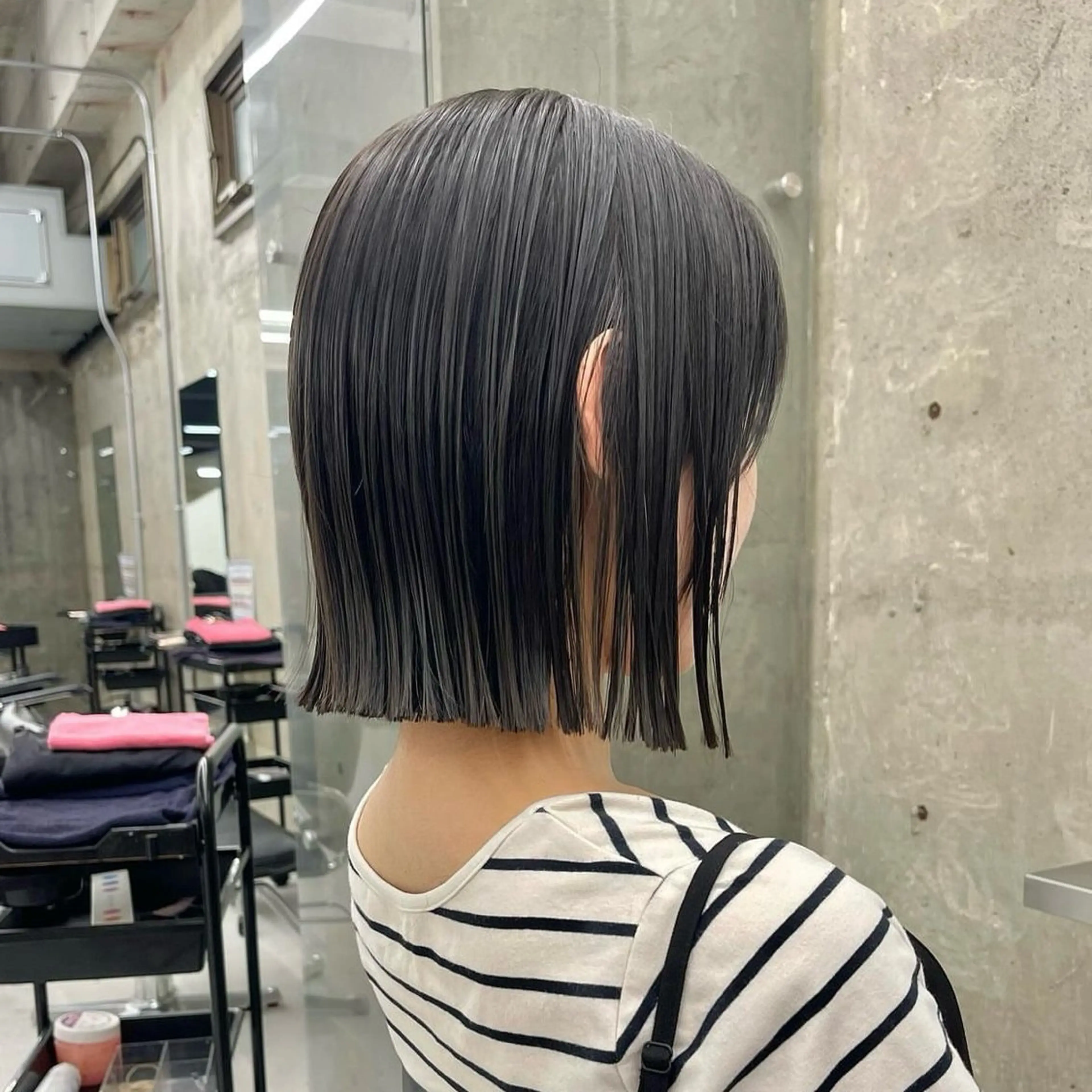 ショート ボブ 伊藤 凜のヘアスタイル