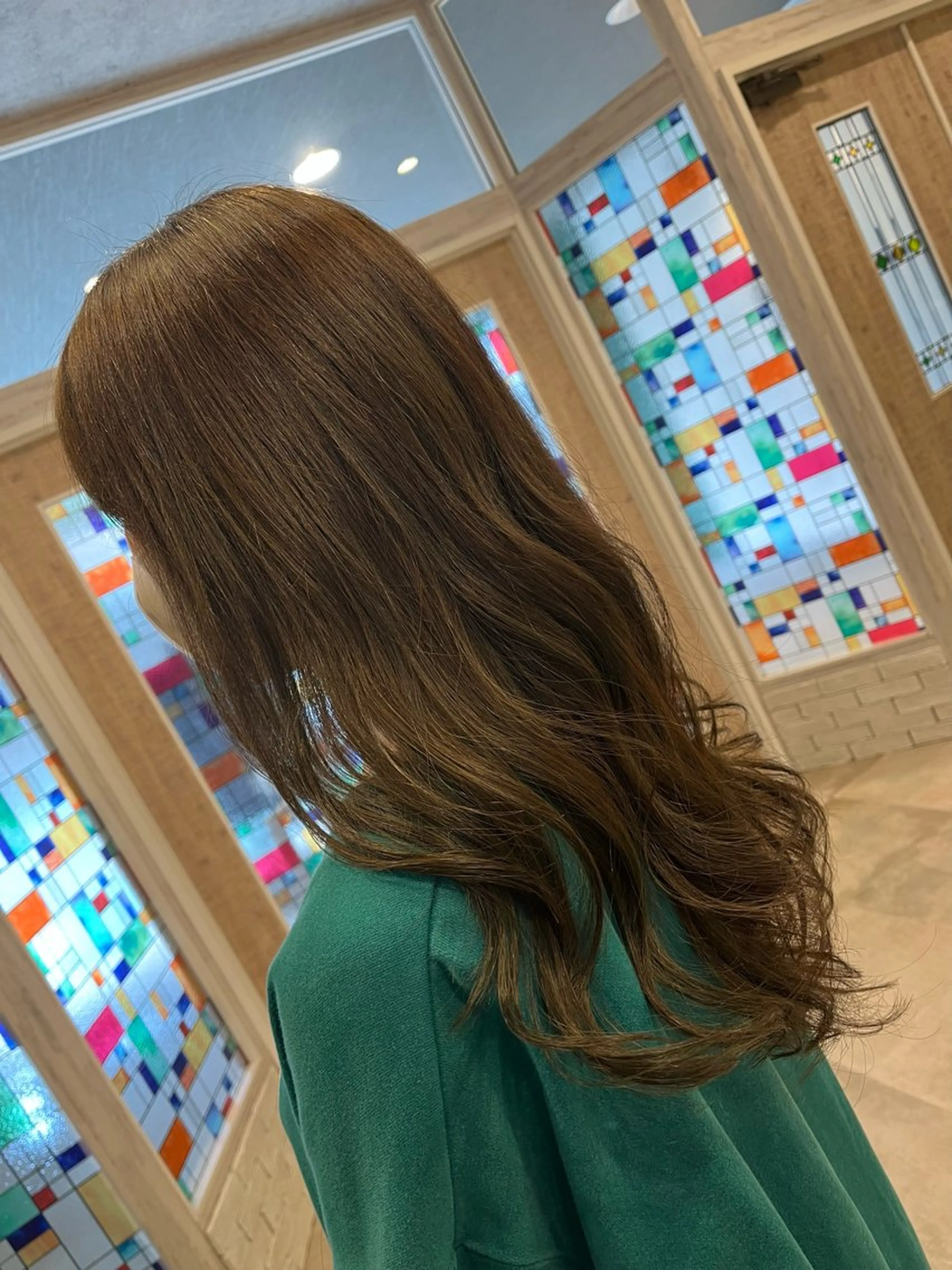 ロング ヘアカラー Calbari 中田 莉紗/奥州市水沢のヘアスタイル