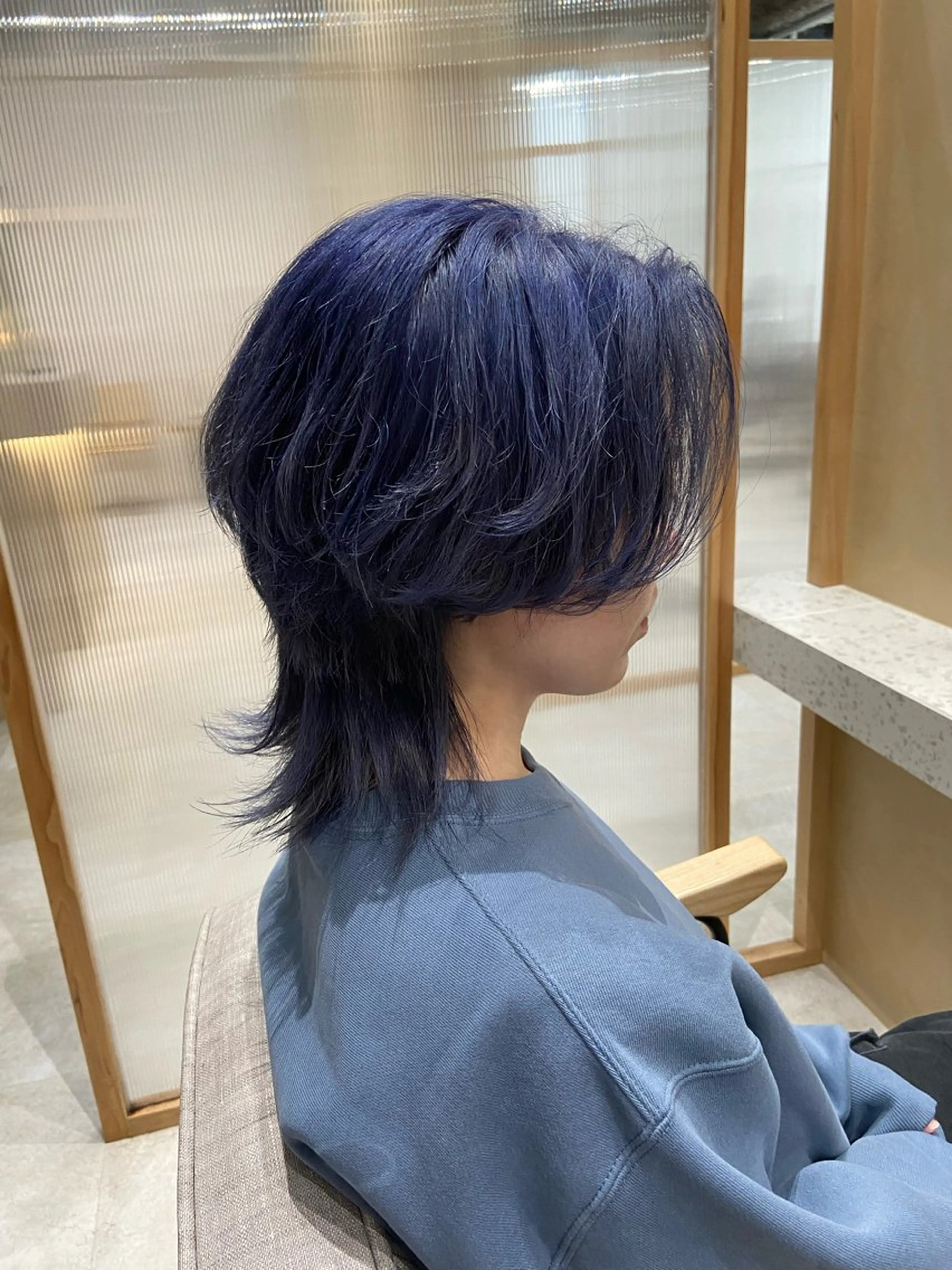 ミディアム カラー 🦉静かに過ごしたい 方、個室席🦉タナカのヘアスタイル