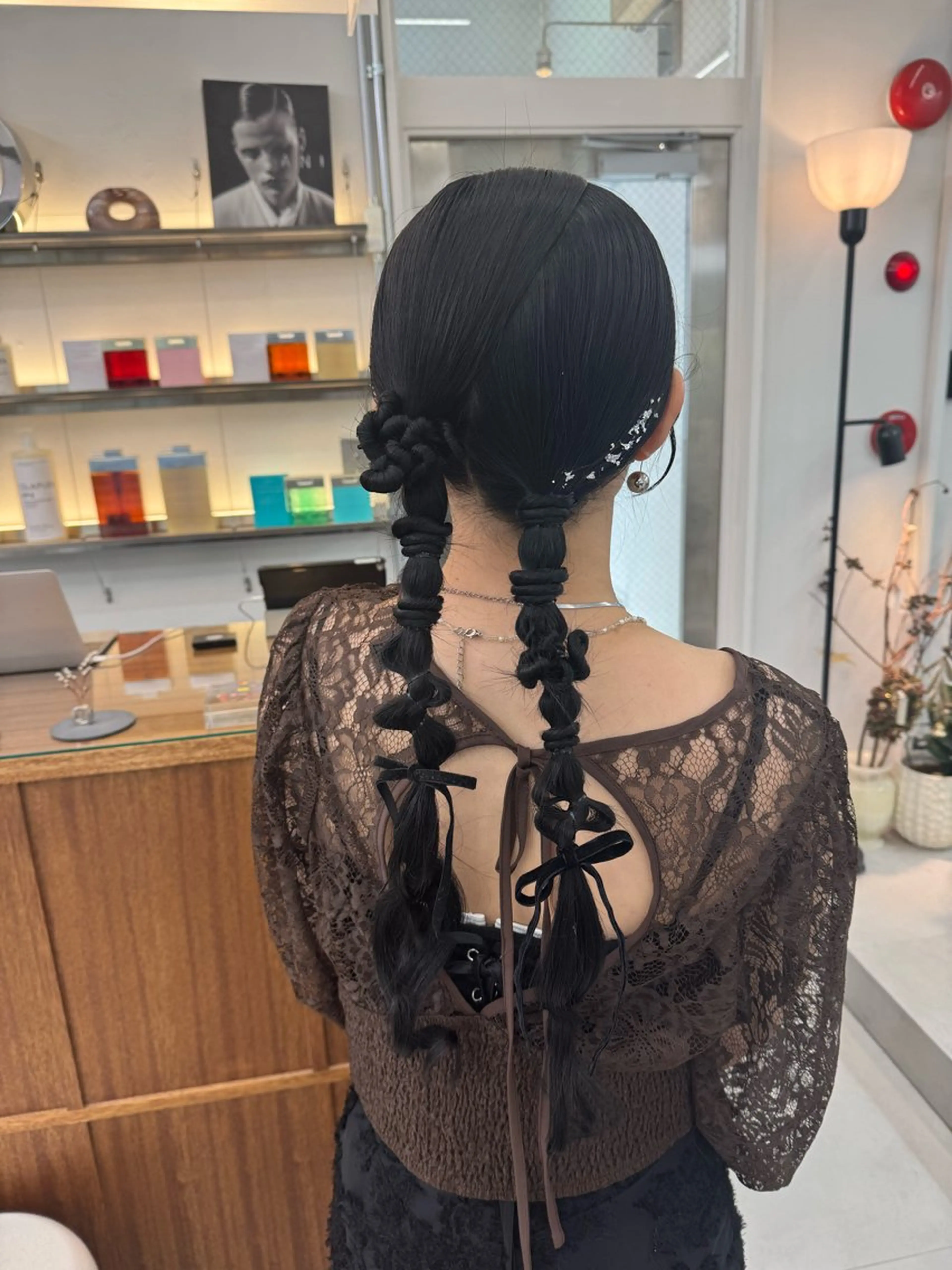 ロング ヘアアレンジ ヘアセット MIES amane(アマネ)のヘアスタイル