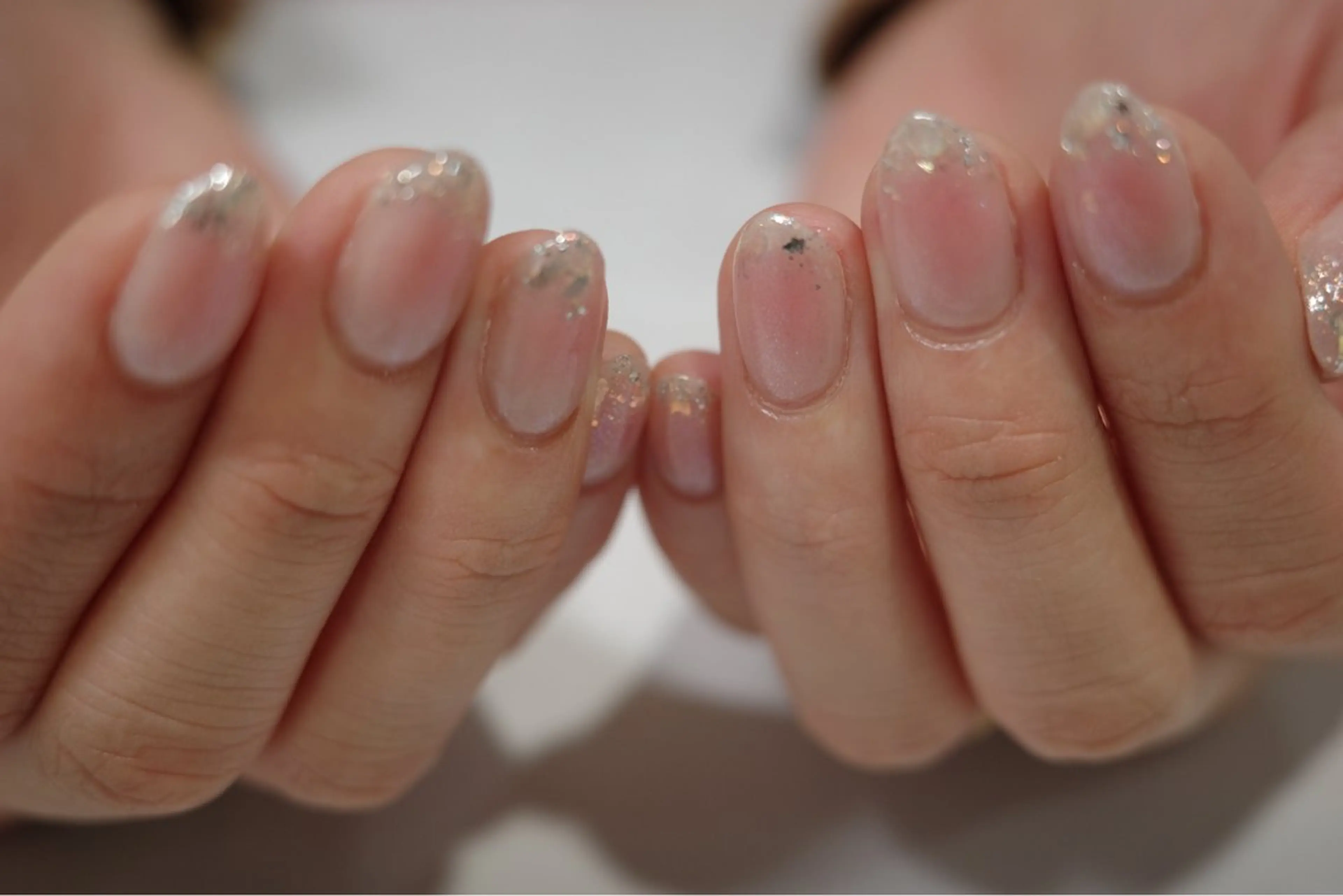 ネイル ニュアンスネイル シンプルネイル ハンドネイル tete nailstudioのネイルデザイン