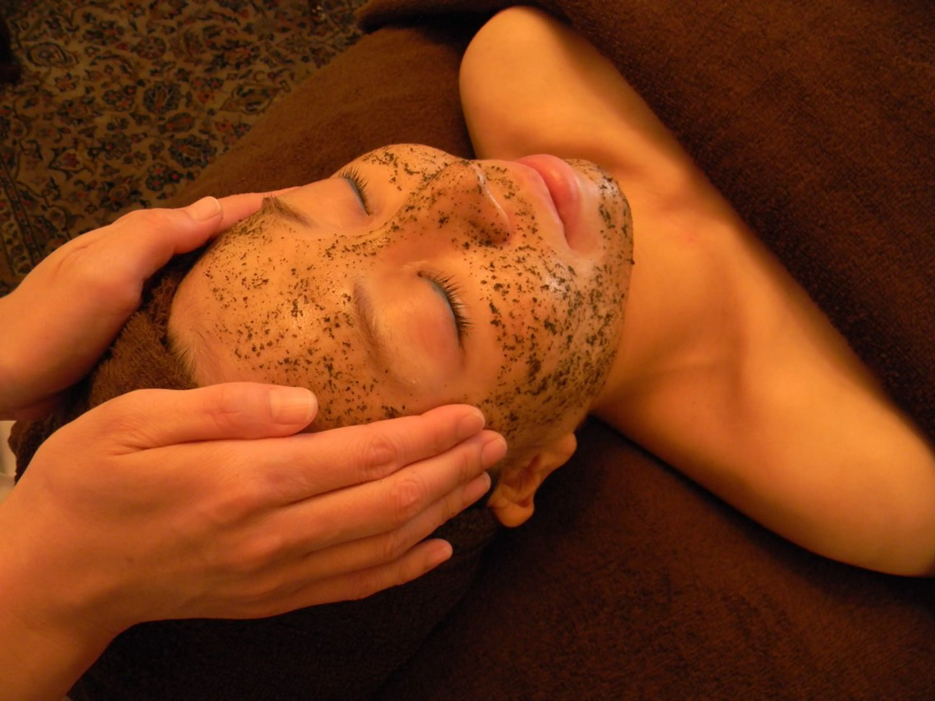 初めての方💆♀️オプションプレゼント🎁肌質改善ハーブピーリング🌿の写真