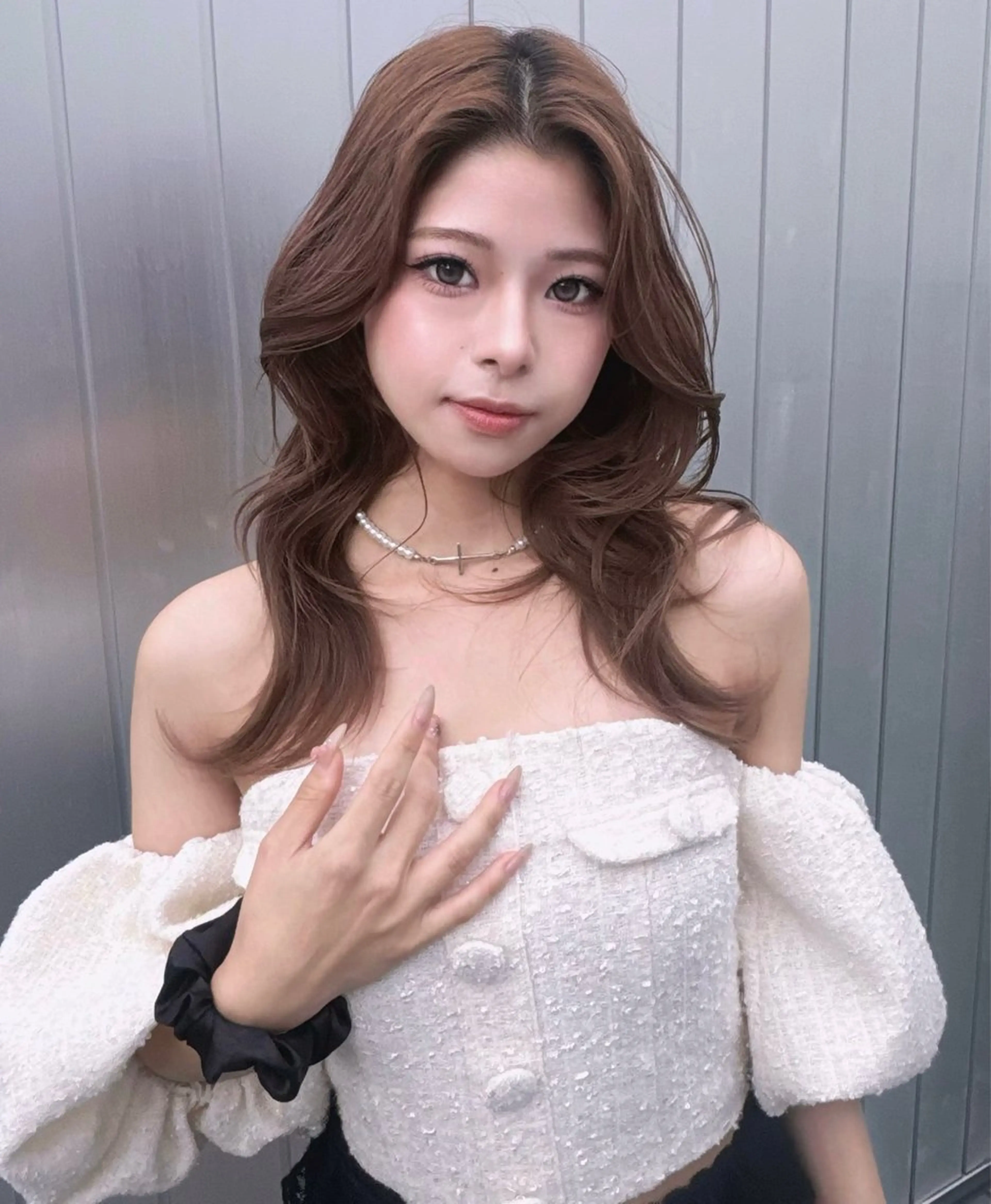 ロング カラー Wixy mimi所属・Miu🐰/栄/艶髪 名古屋/ピンク髪のヘアスタイル