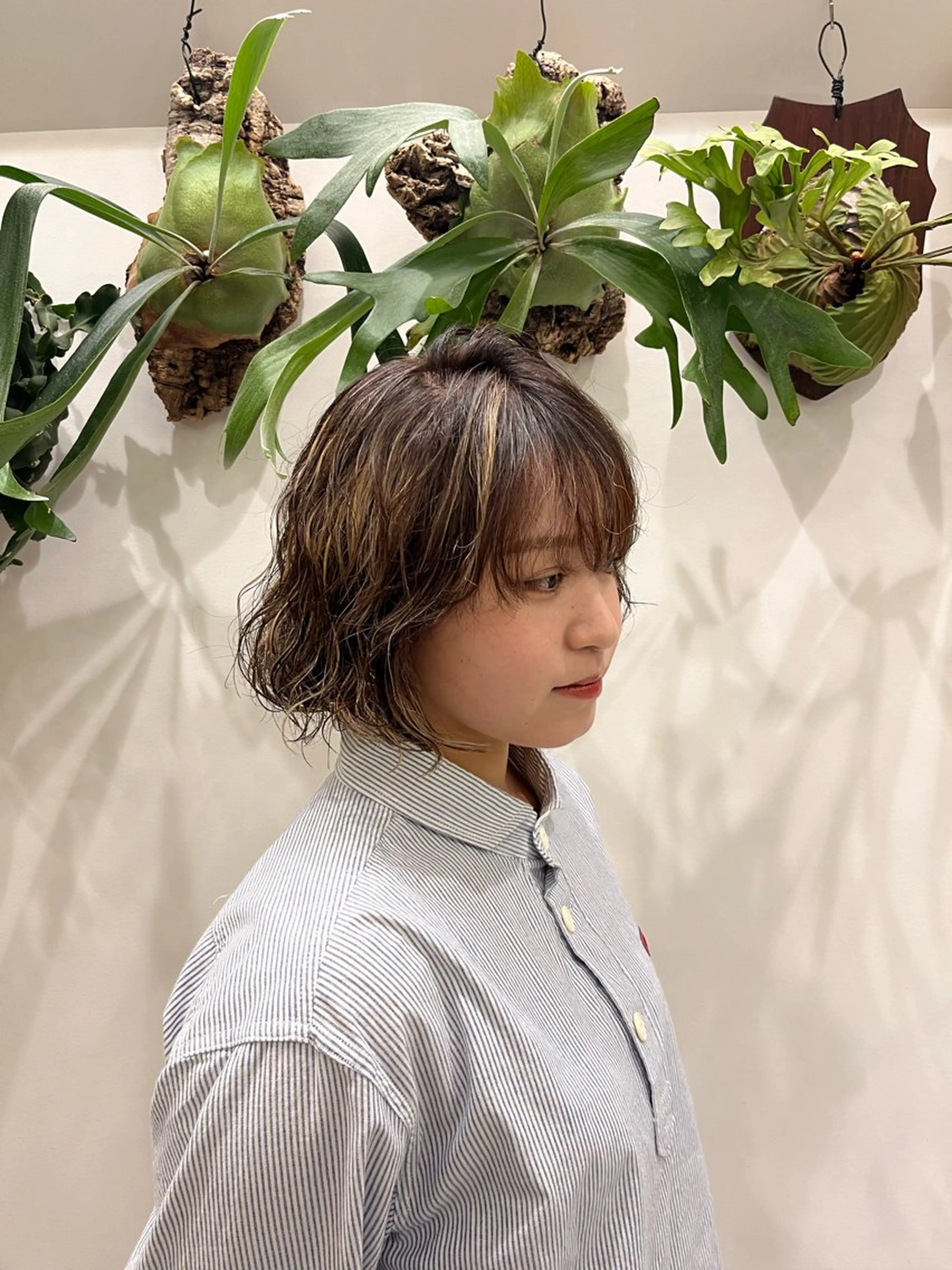 カラー 榊 桜のヘアスタイル