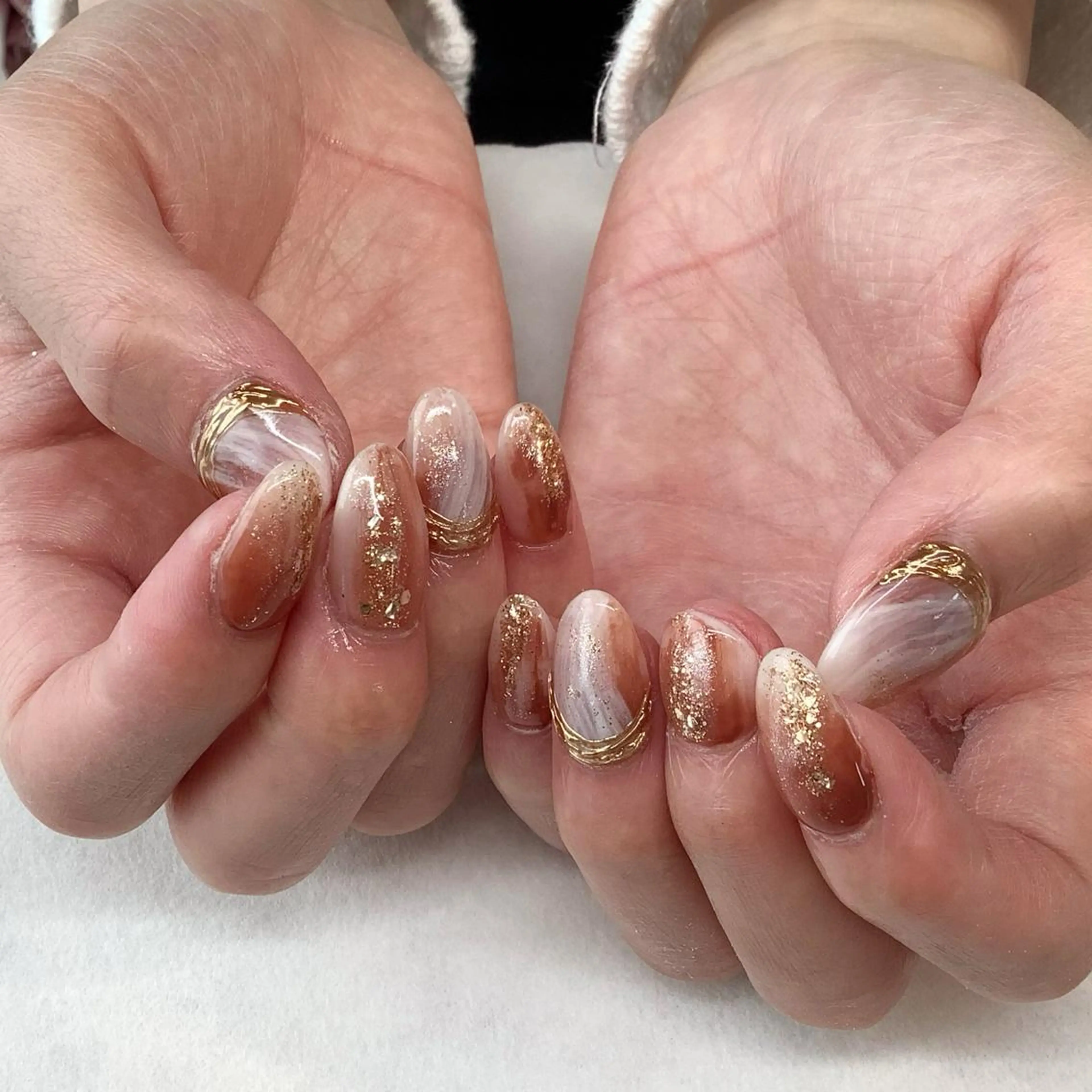 ネイル ハンドネイル 💎🐰 saki. m 🐰💎のネイルデザイン