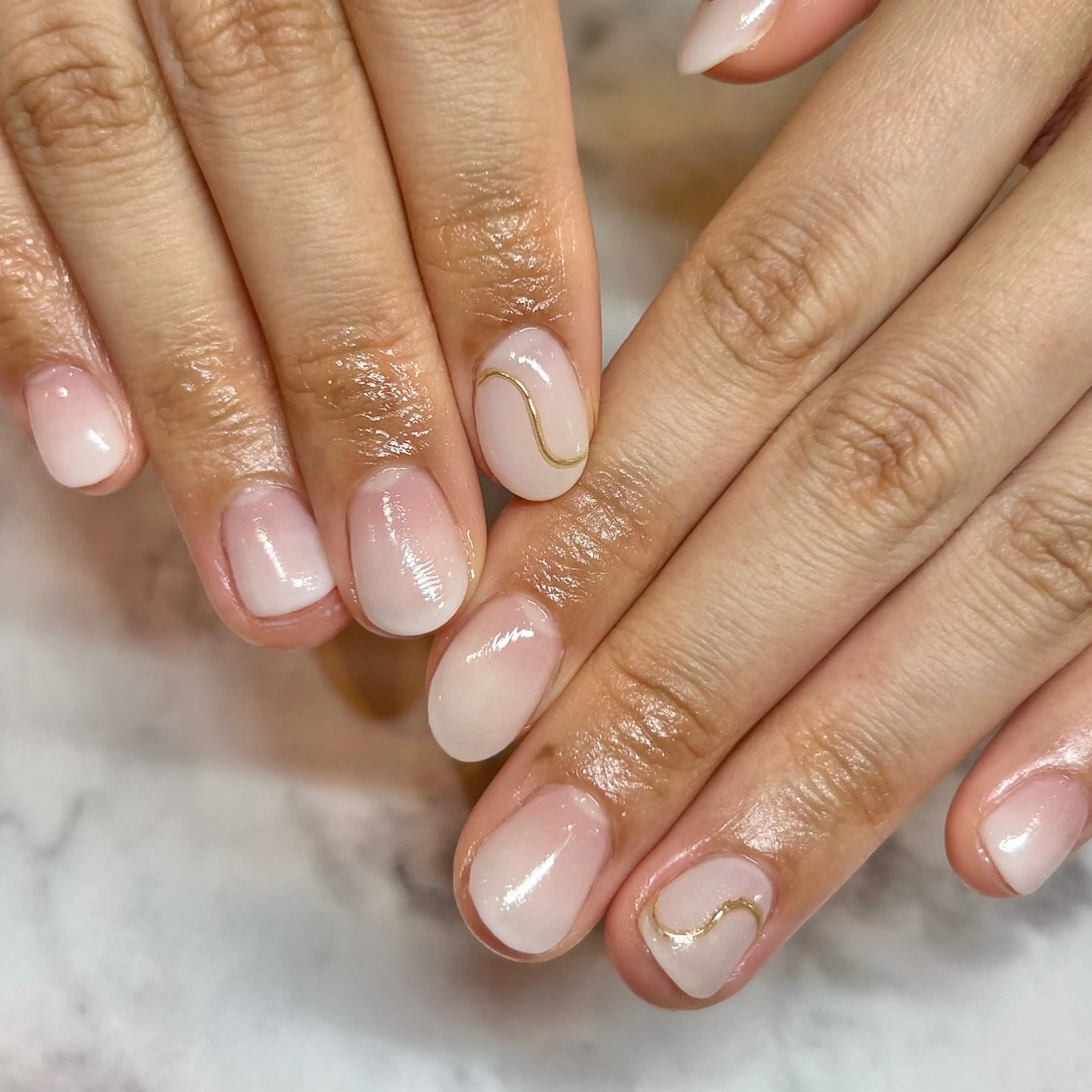 ネイル ハンドネイル Bianca栄店 みさとのネイルデザイン