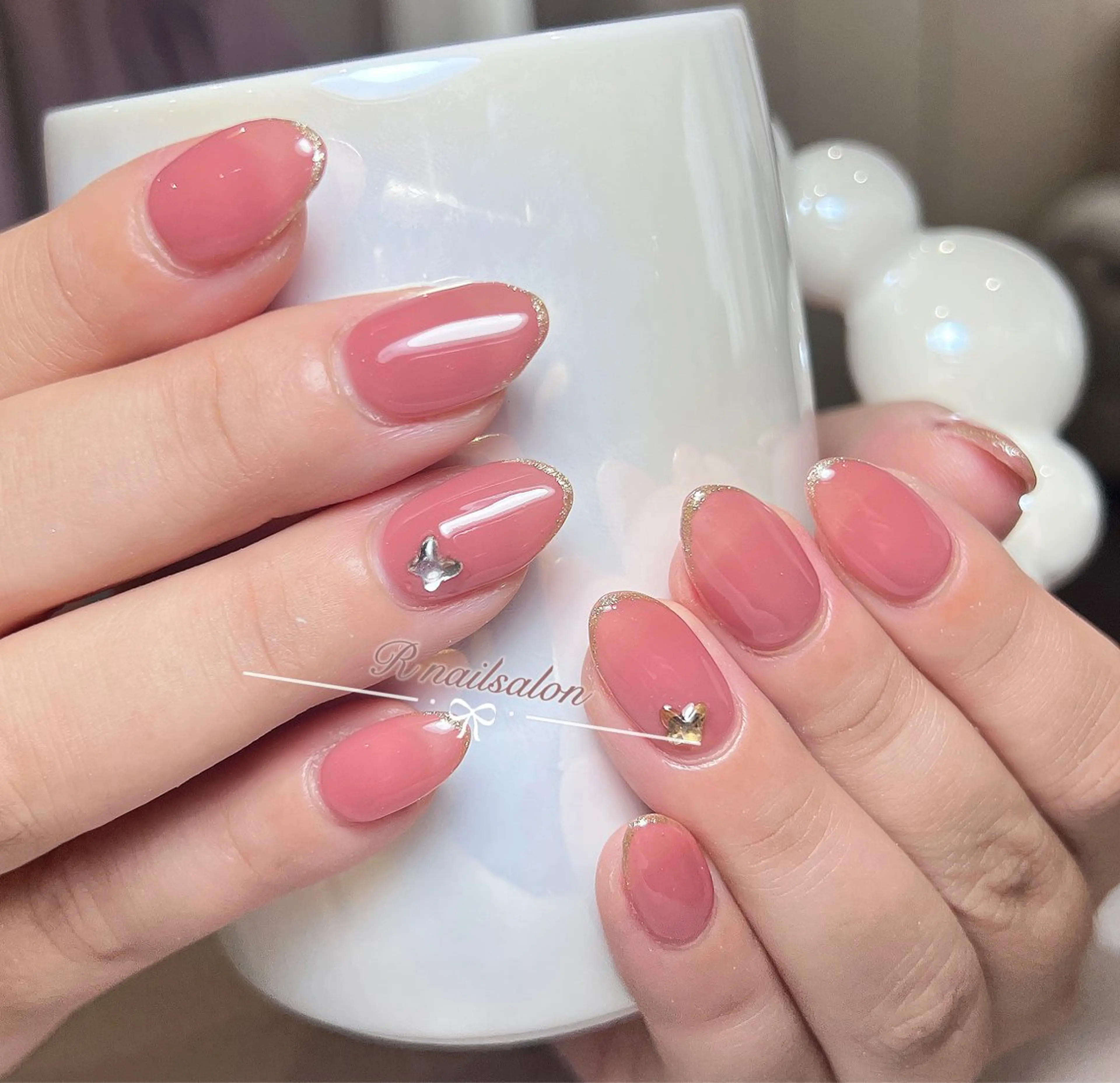 セミロング R NAILSALONのネイルデザイン
