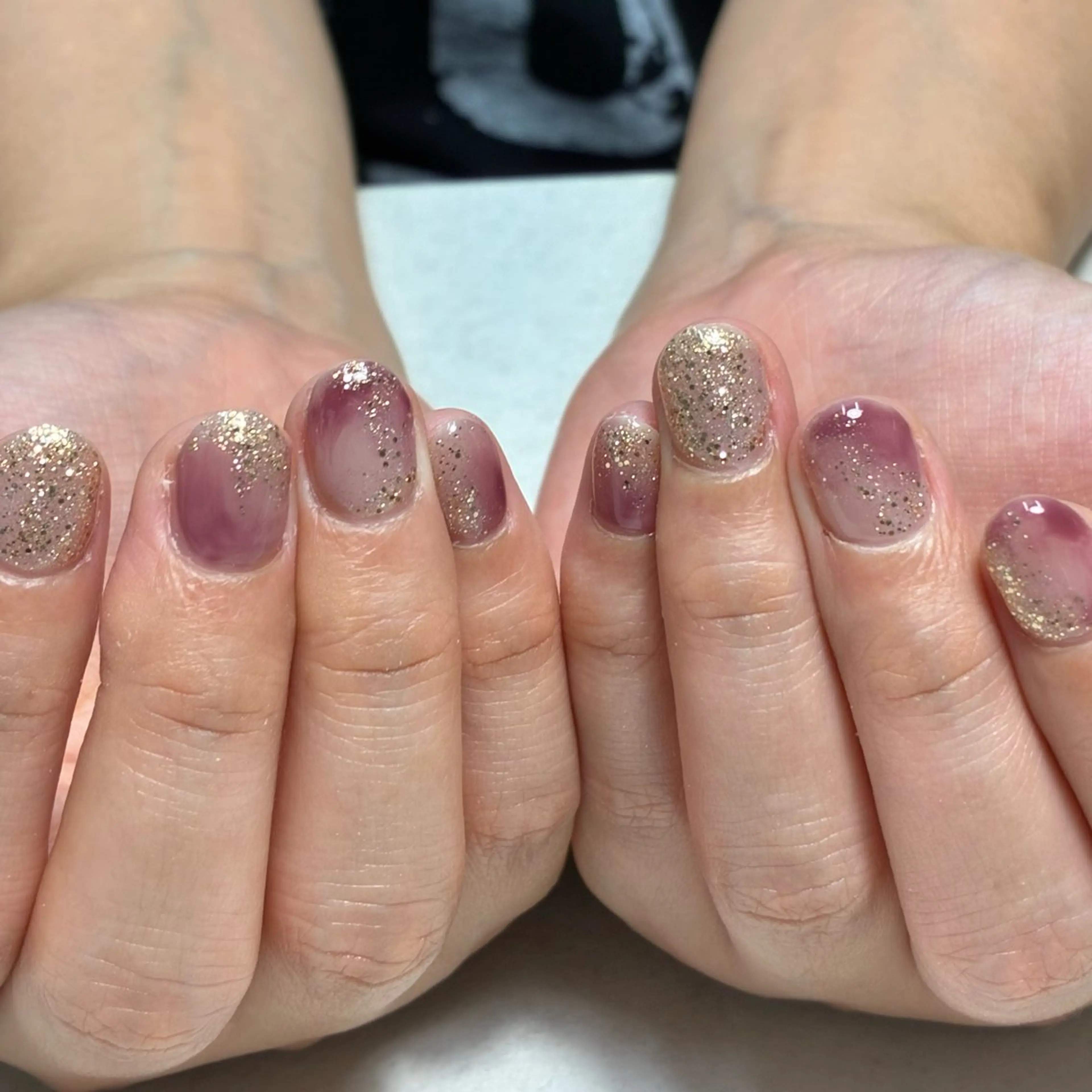 ネイル ニュアンスネイル ハンドネイル mumjyu所属・mumjyu MIKAのネイルデザイン