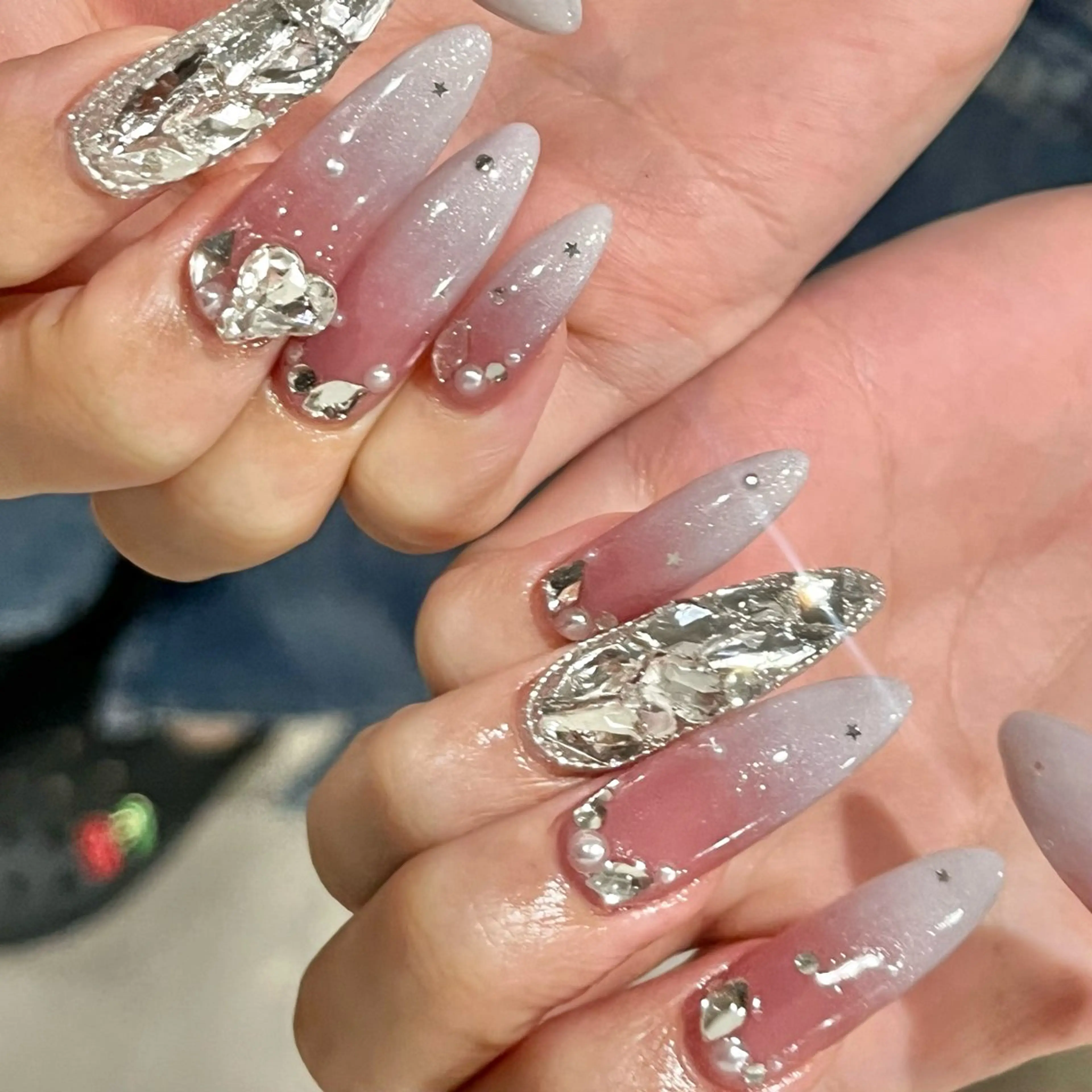 ネイル ロングネイル ハンドネイル repos 金山ネイルサロンのネイルデザイン