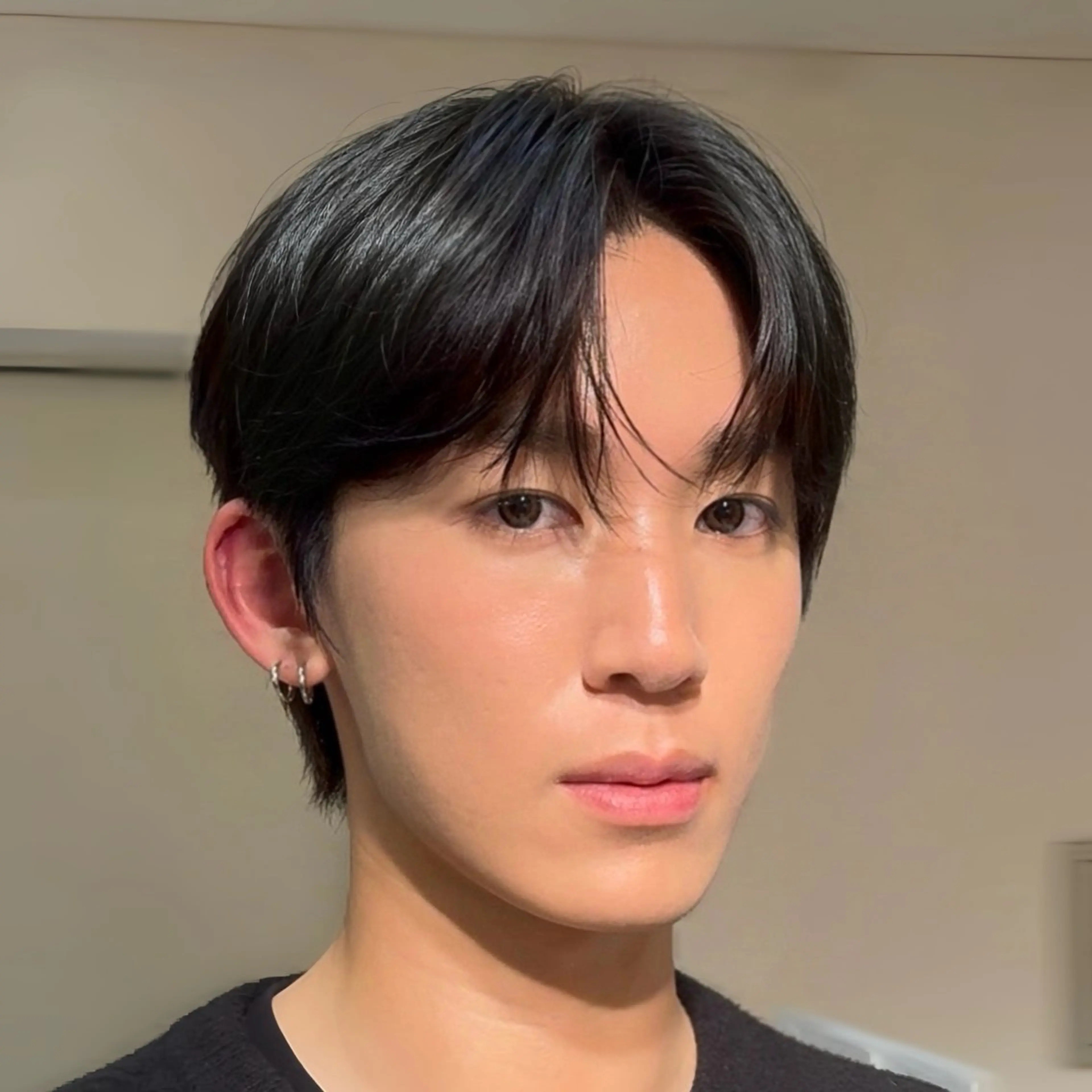 ショート パーマ メンズ カット パーマ トリートメント 吉祥寺/ダウンパーマ センターパート/桑本のヘアスタイル