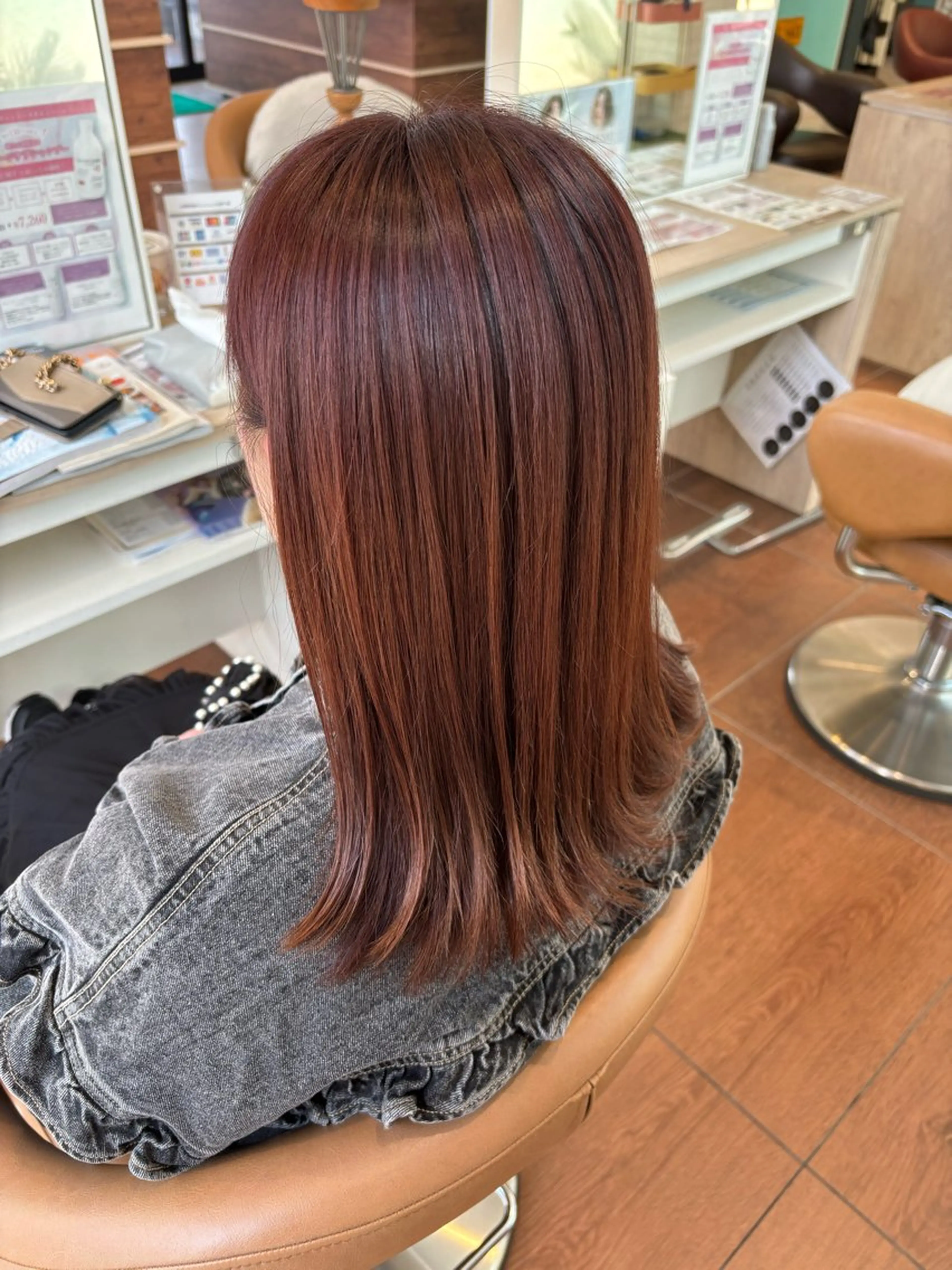カラー 後田 玲奈のヘアスタイル