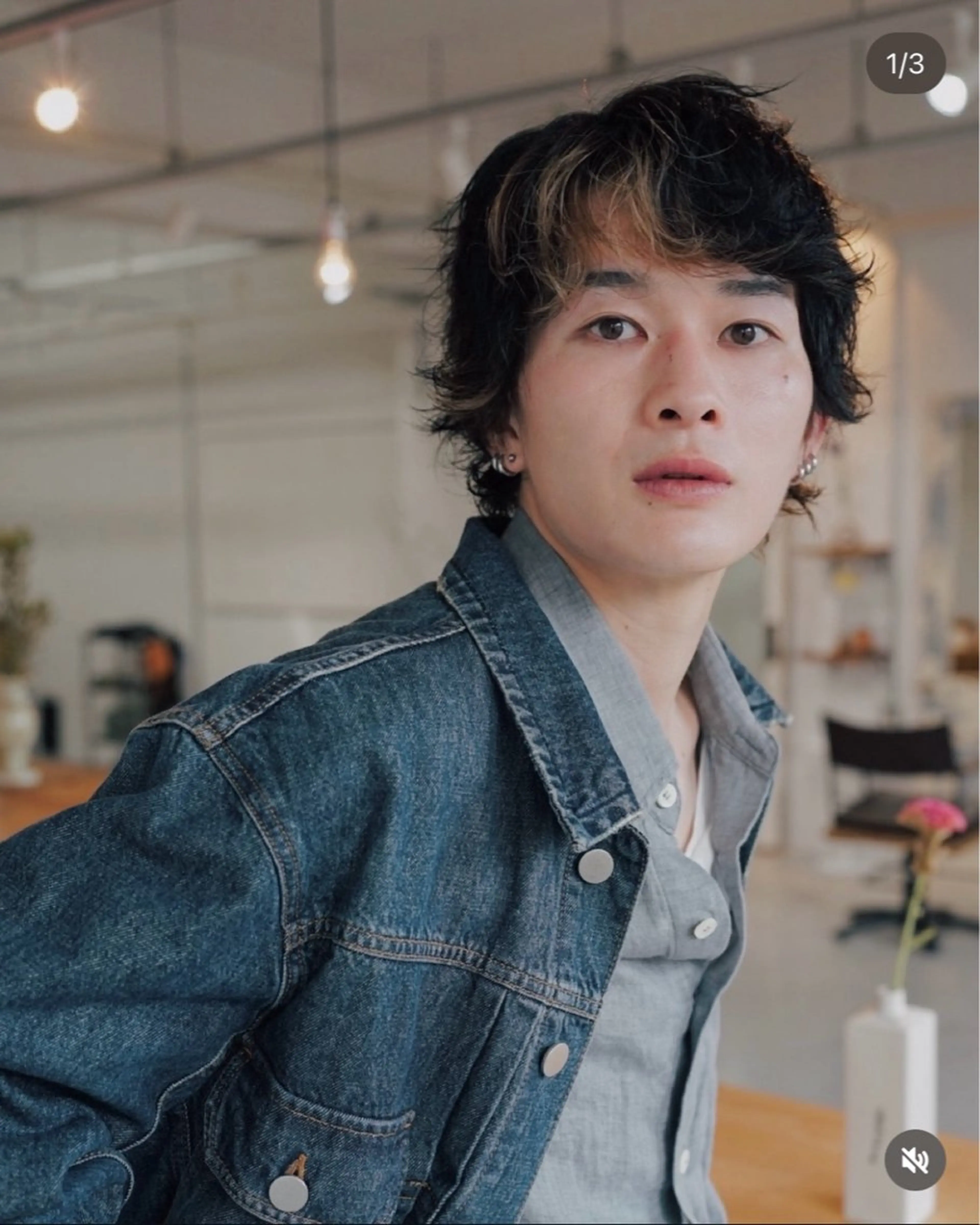 パーマ メンズ メンズブリーチ メンズパーマ メンズパーマ/メンズ カット 田中気理真のヘアスタイル