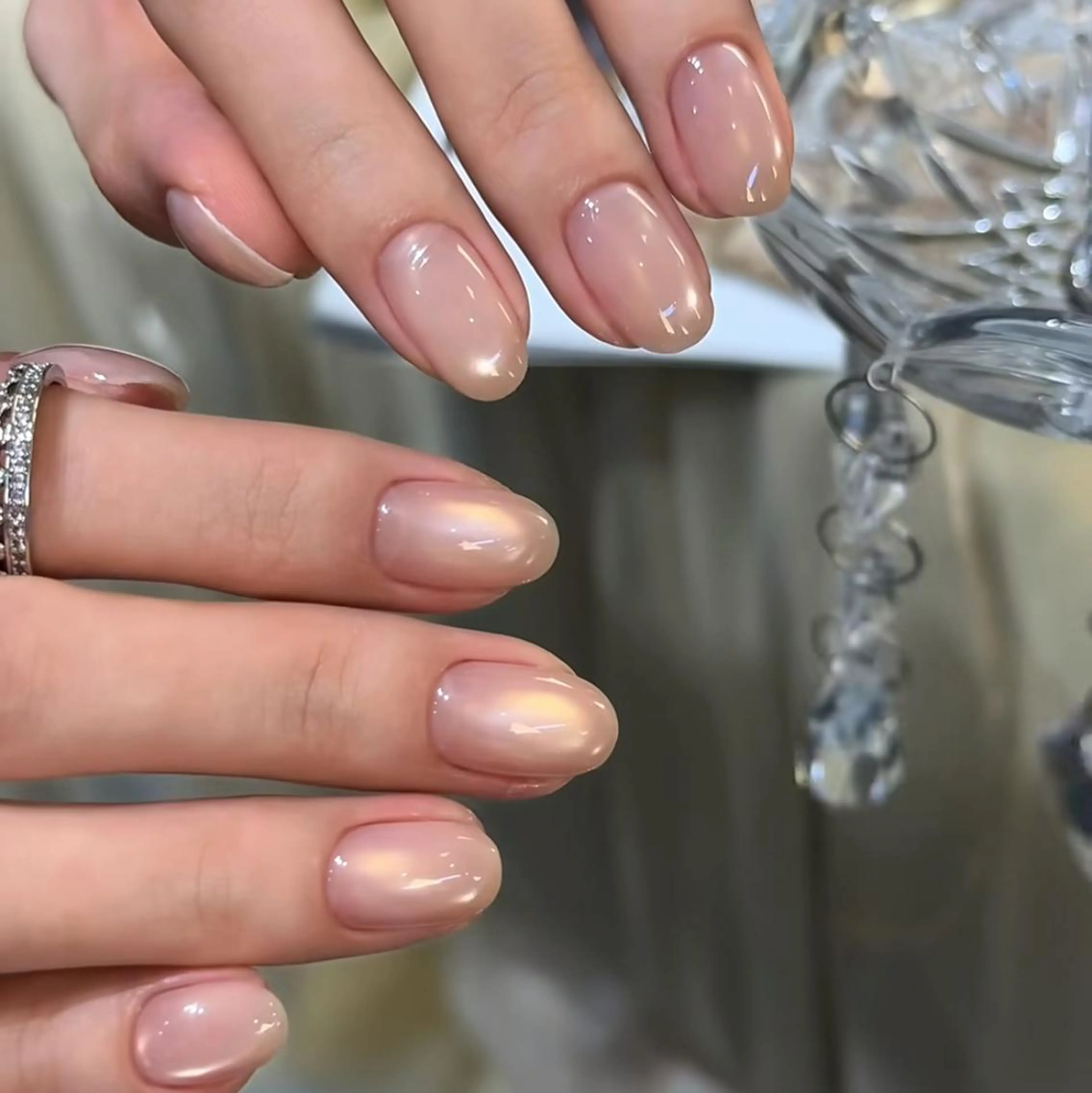 ネイル ハンドネイル ハンドケア 🍑 momo_nailのネイルデザイン