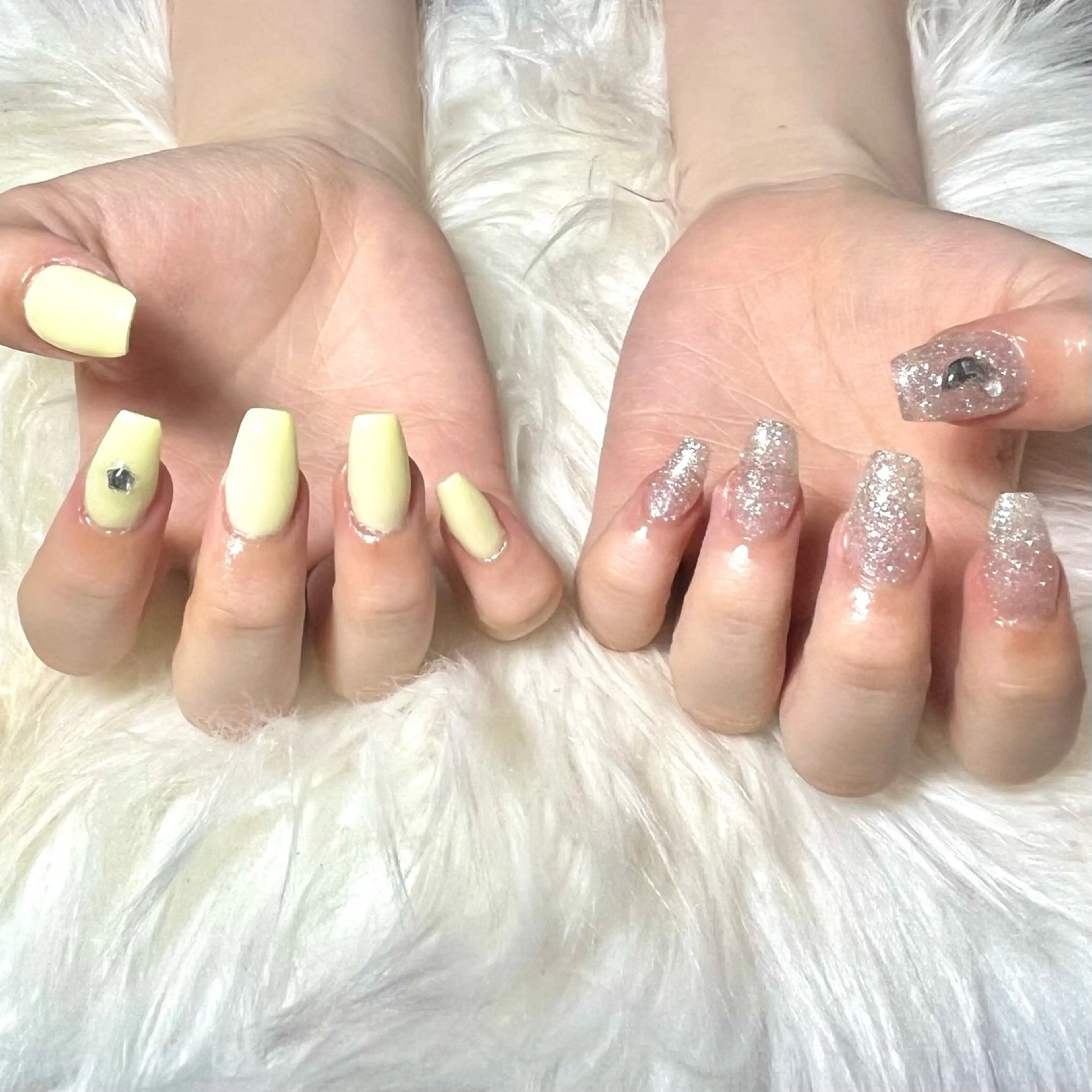 ネイル フラッシュネイル ハンドネイル ハンドケア hohomi .のネイルデザイン