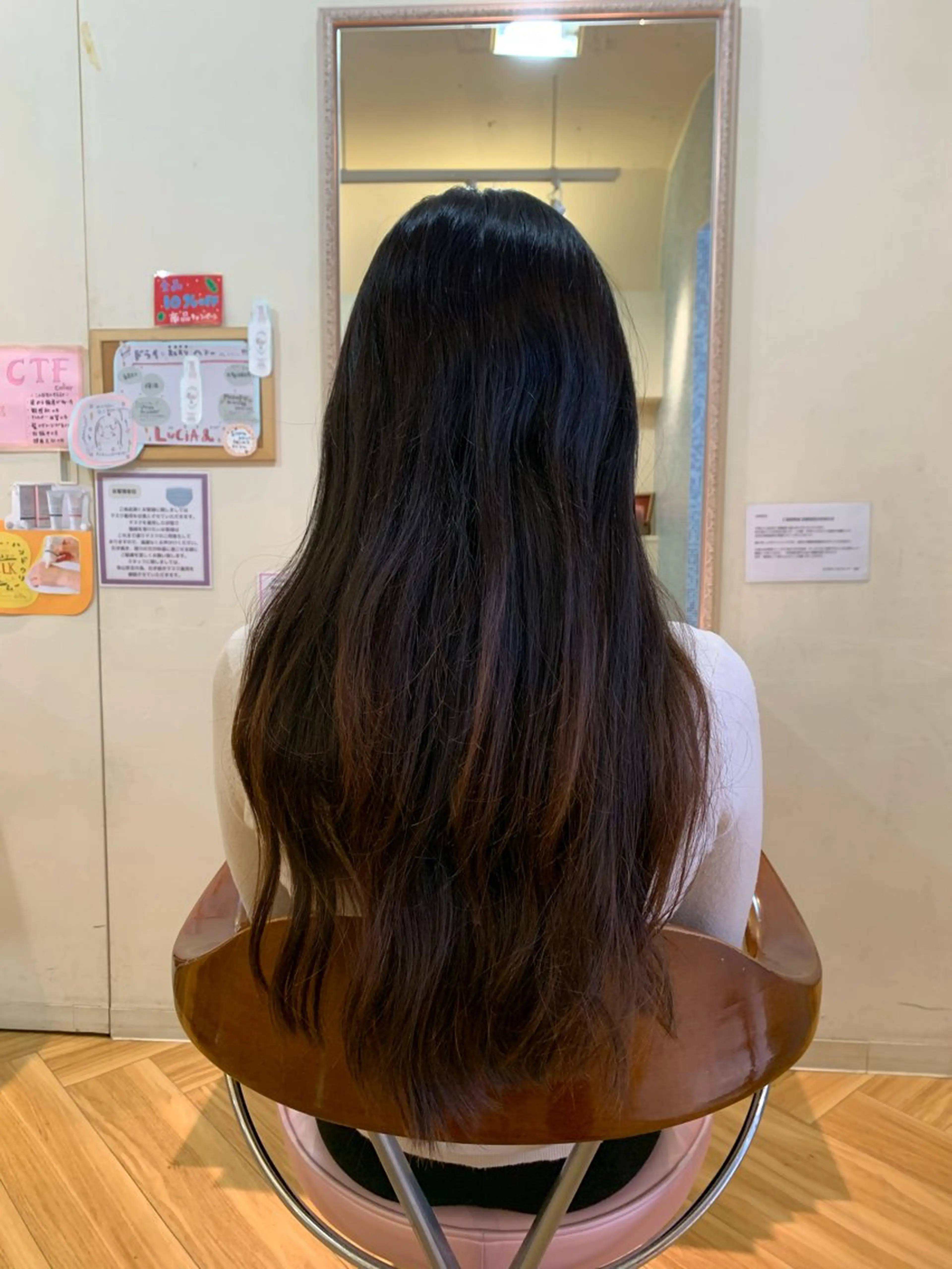 ロング カット 縮毛矯正 トリートメント STELLA所属・髪質改善/縮毛矯正 /菊田将成のヘアスタイル