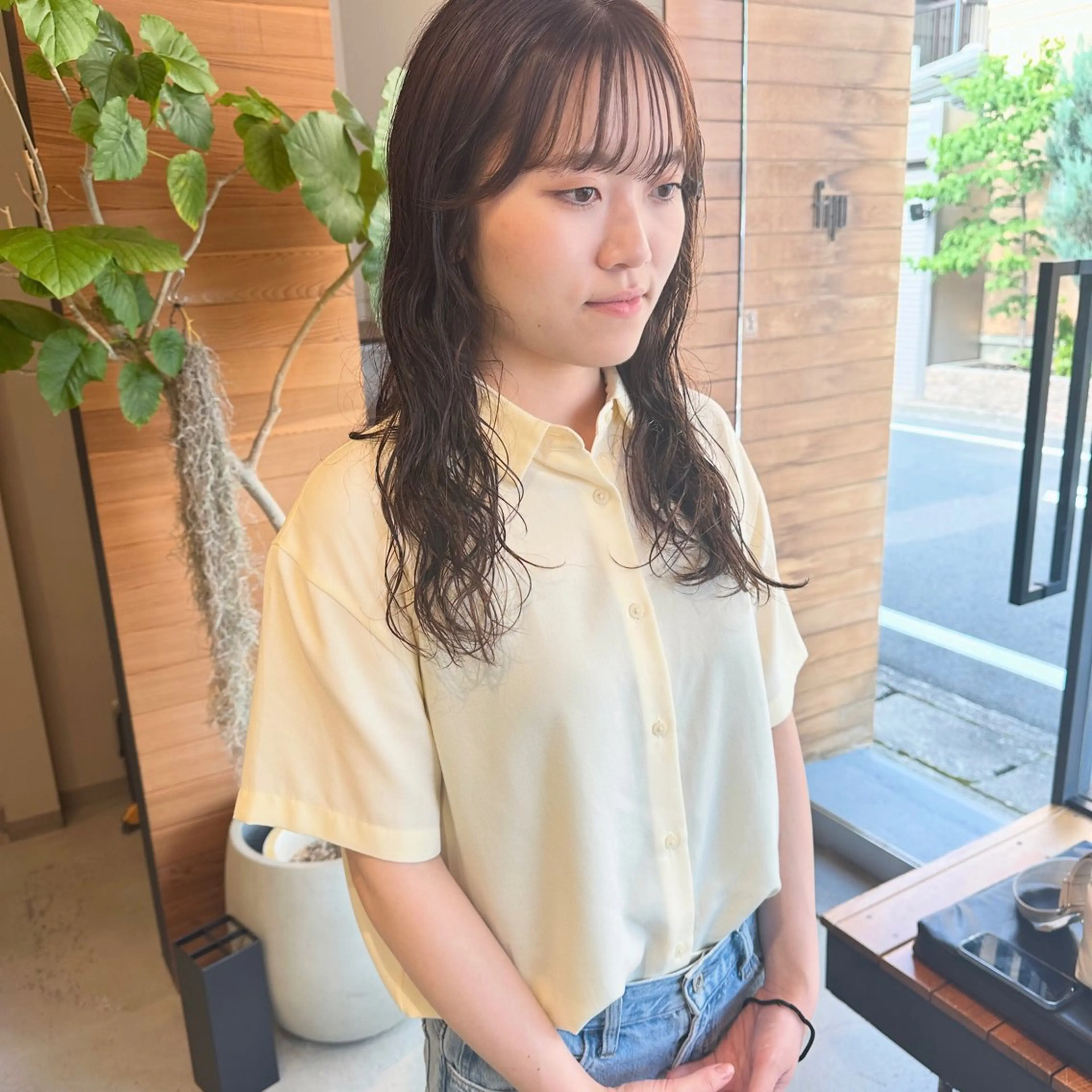 ロング カラー パーマ お洒落パーマ/ 艶カラー/michiのヘアスタイル