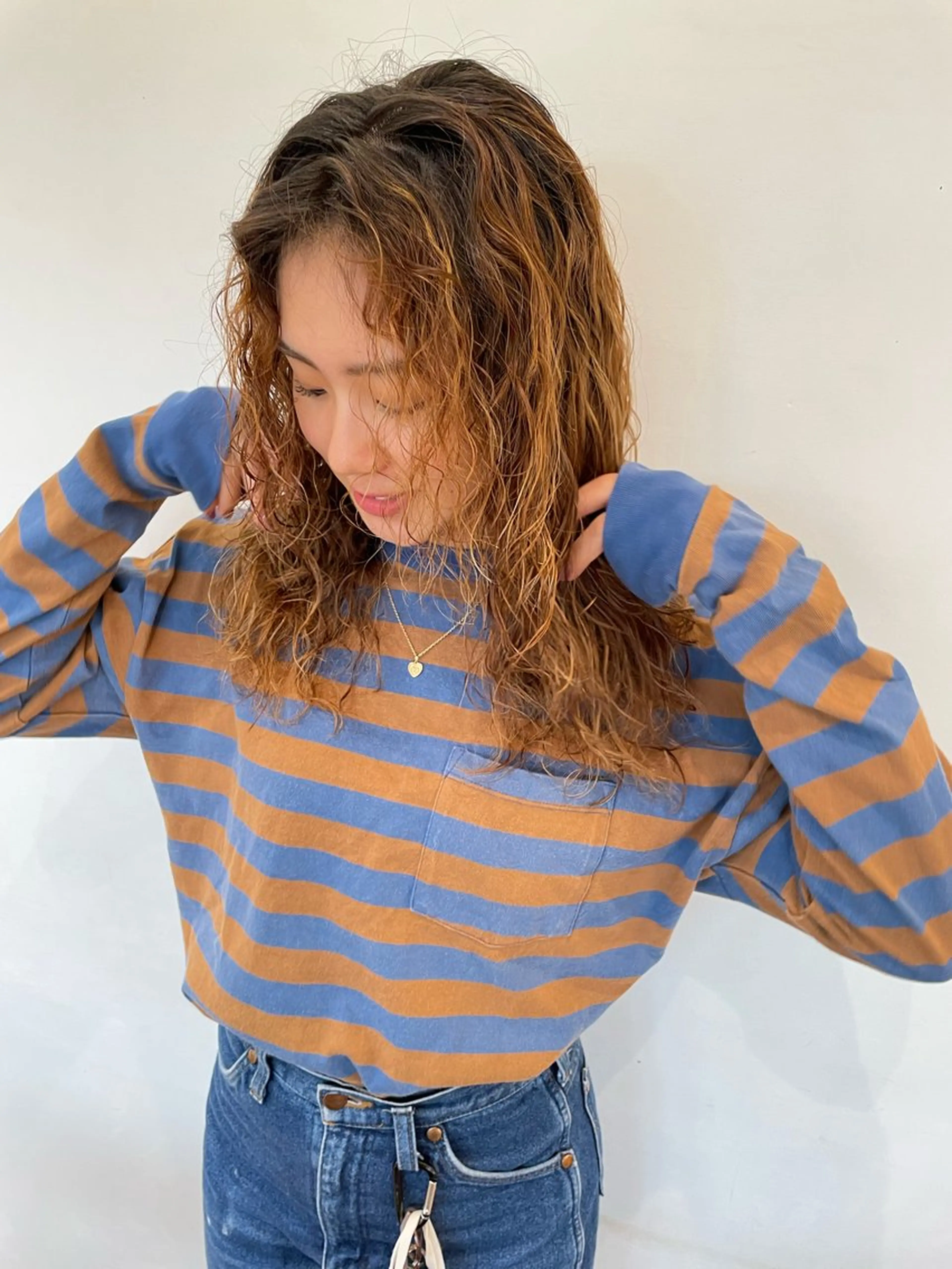 ロング パーマ 🍊mai🍊 似合わせスタイル🌿のヘアスタイル