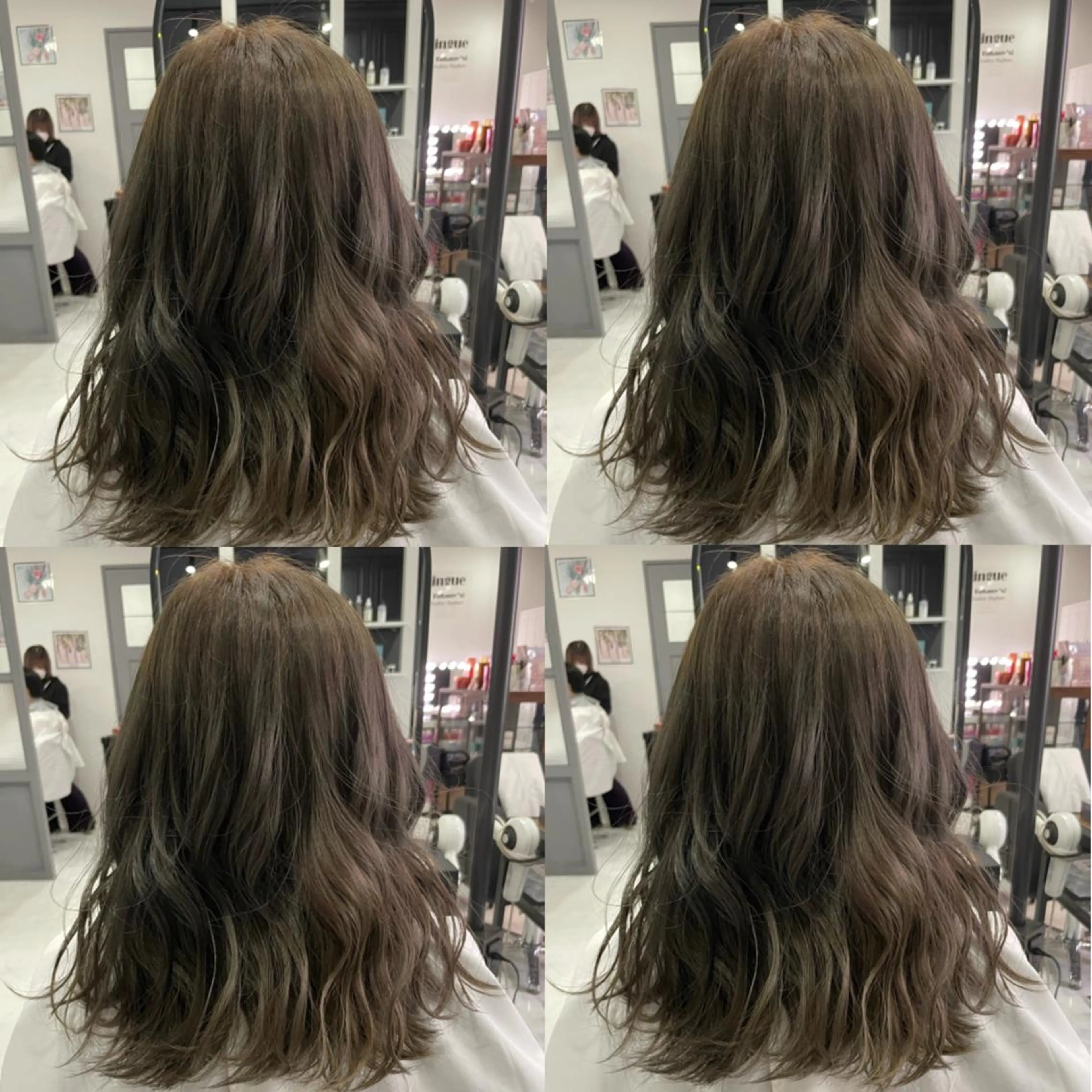 カラー 透明感カラー グレージュ 髪質改善縮毛矯正 kosuke_IJKのヘアスタイル