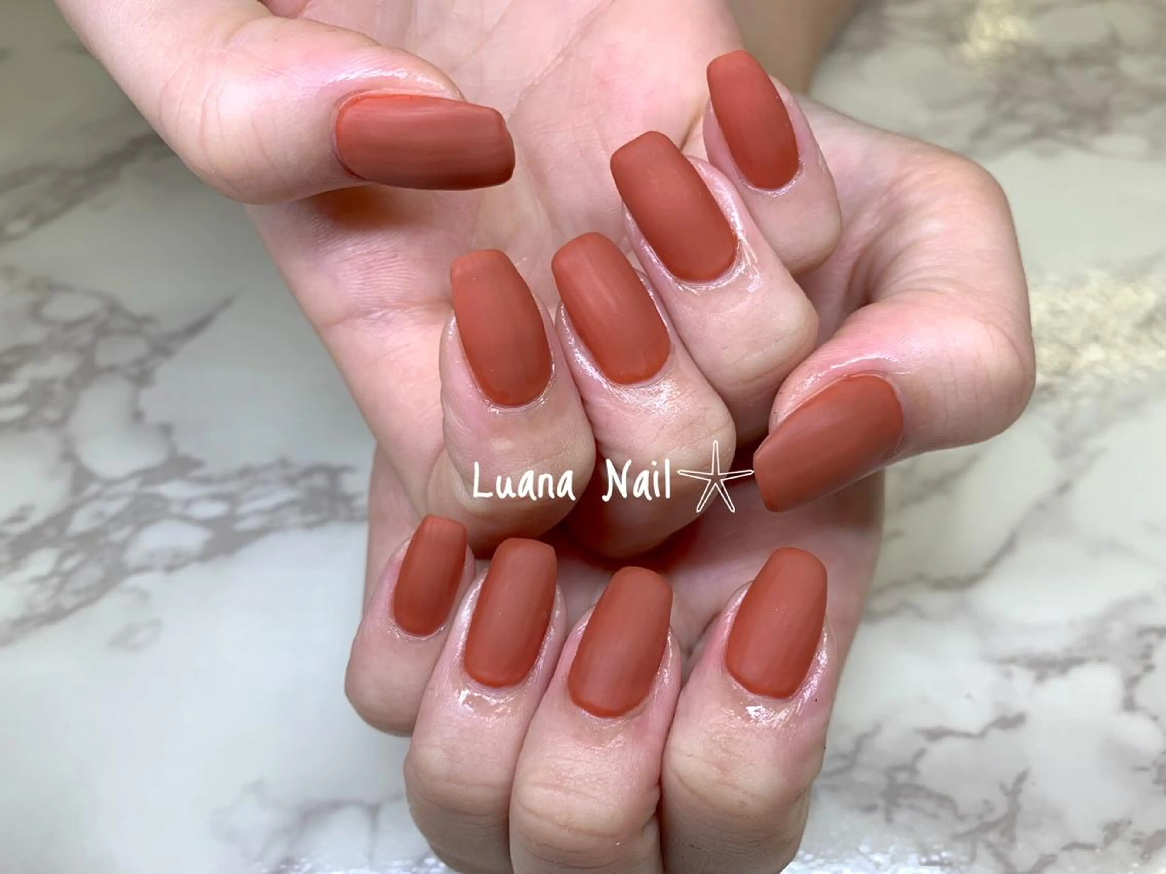 ネイル マットネイル ハンドネイル BeauJu by Luana Nail所属・BeauJu by Luana Nailのネイルデザイン