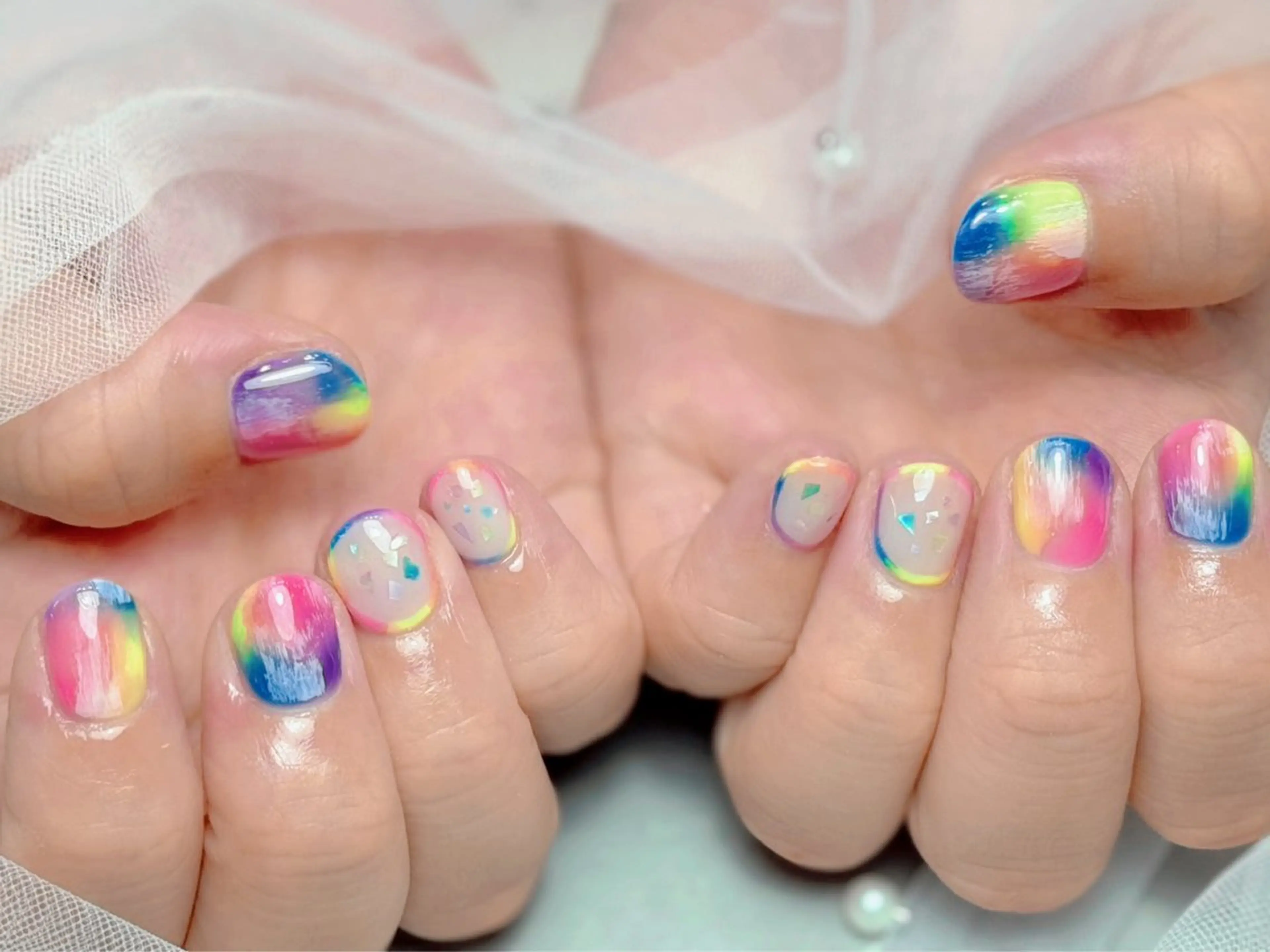 ネイル マジックミラー所属・マジック ミラーのネイルデザイン