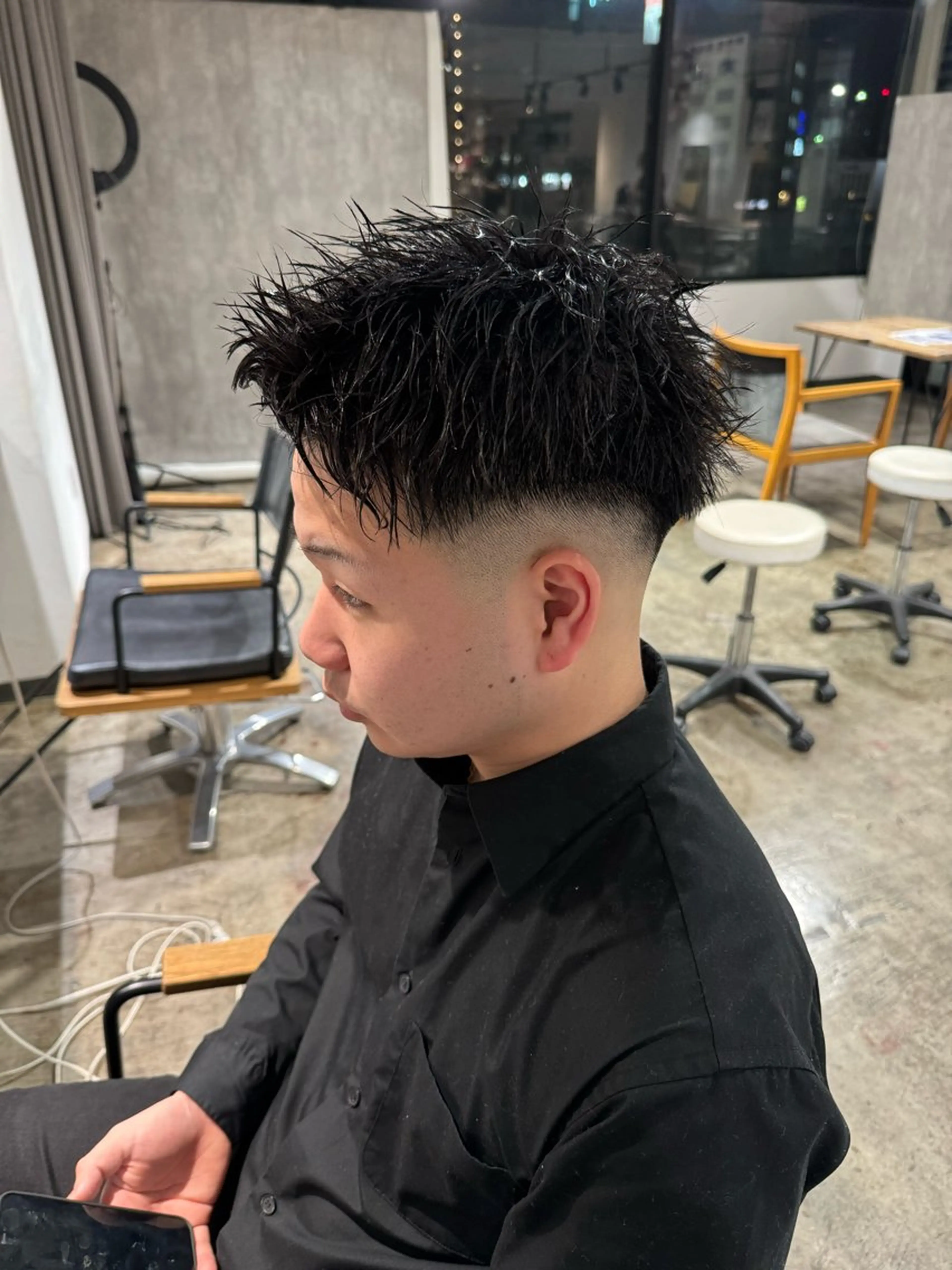 【minimo限定】メンズカット＋炭酸泉の写真