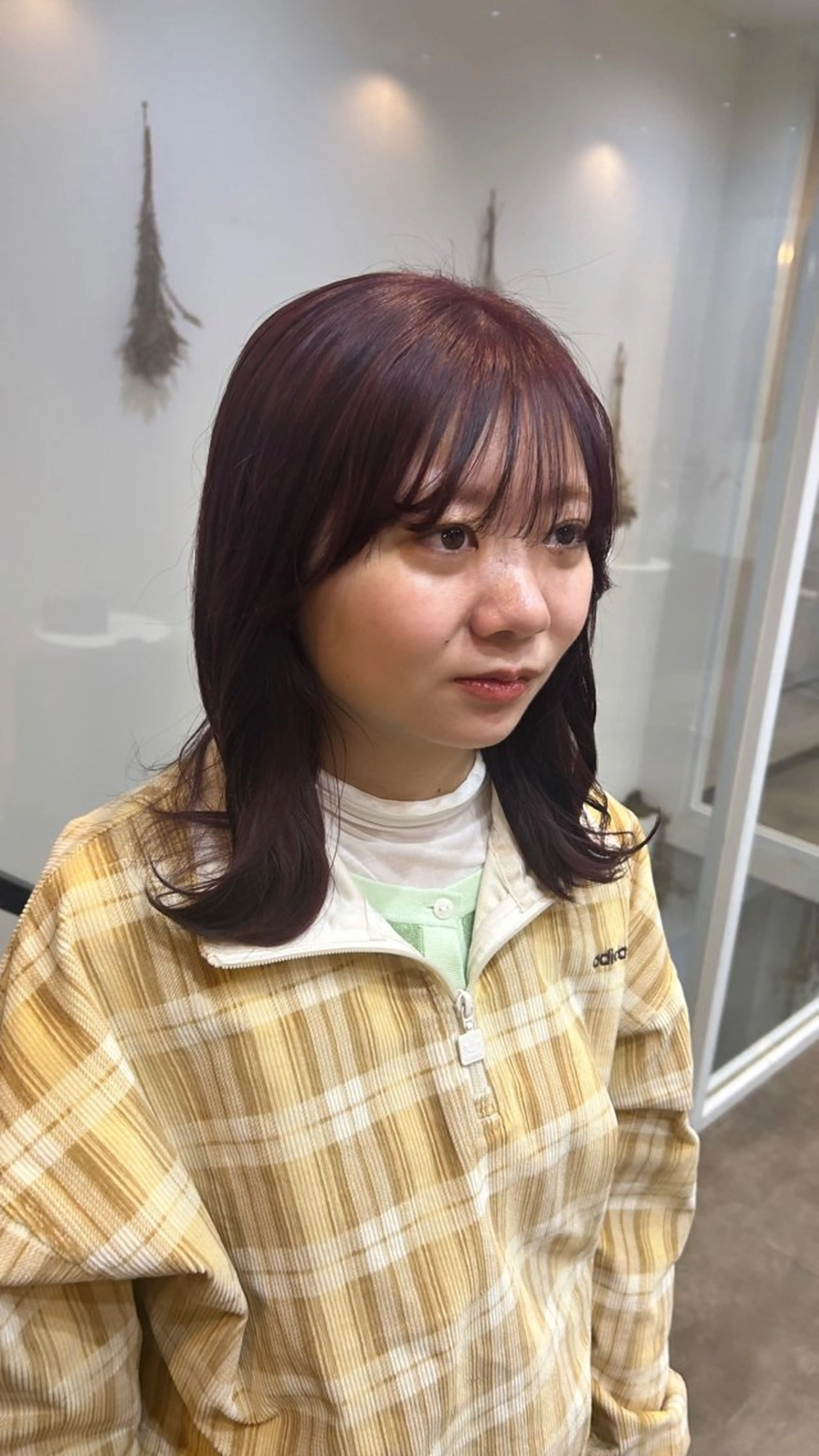 セミロング ヘアカラー トリートメント silk🕯 hikaruのヘアスタイル