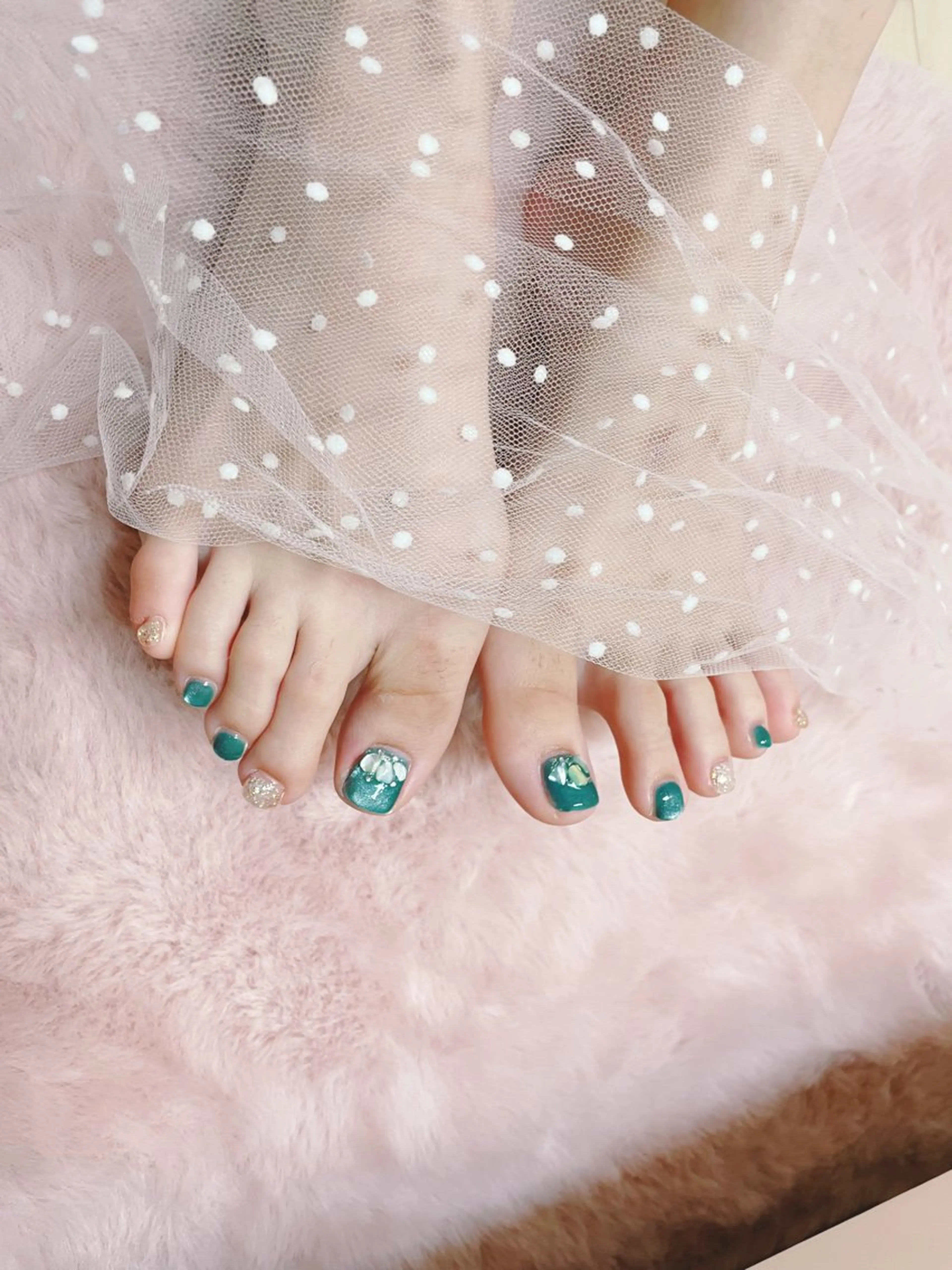 シンプルネイルの写真