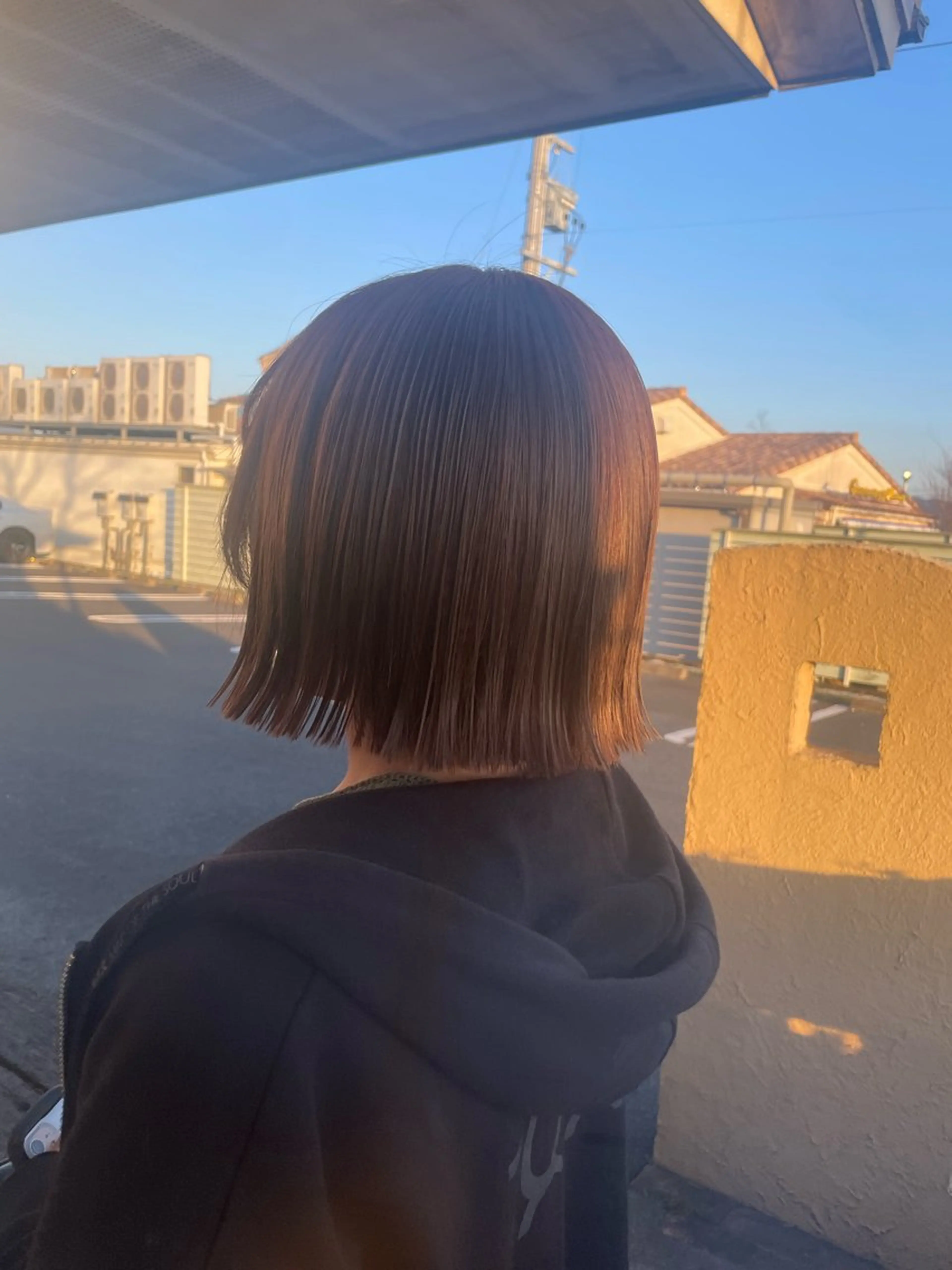 ショート カット ヘアカラー ルプラボウ/レイヤー /メンズパーマ/真由のヘアスタイル