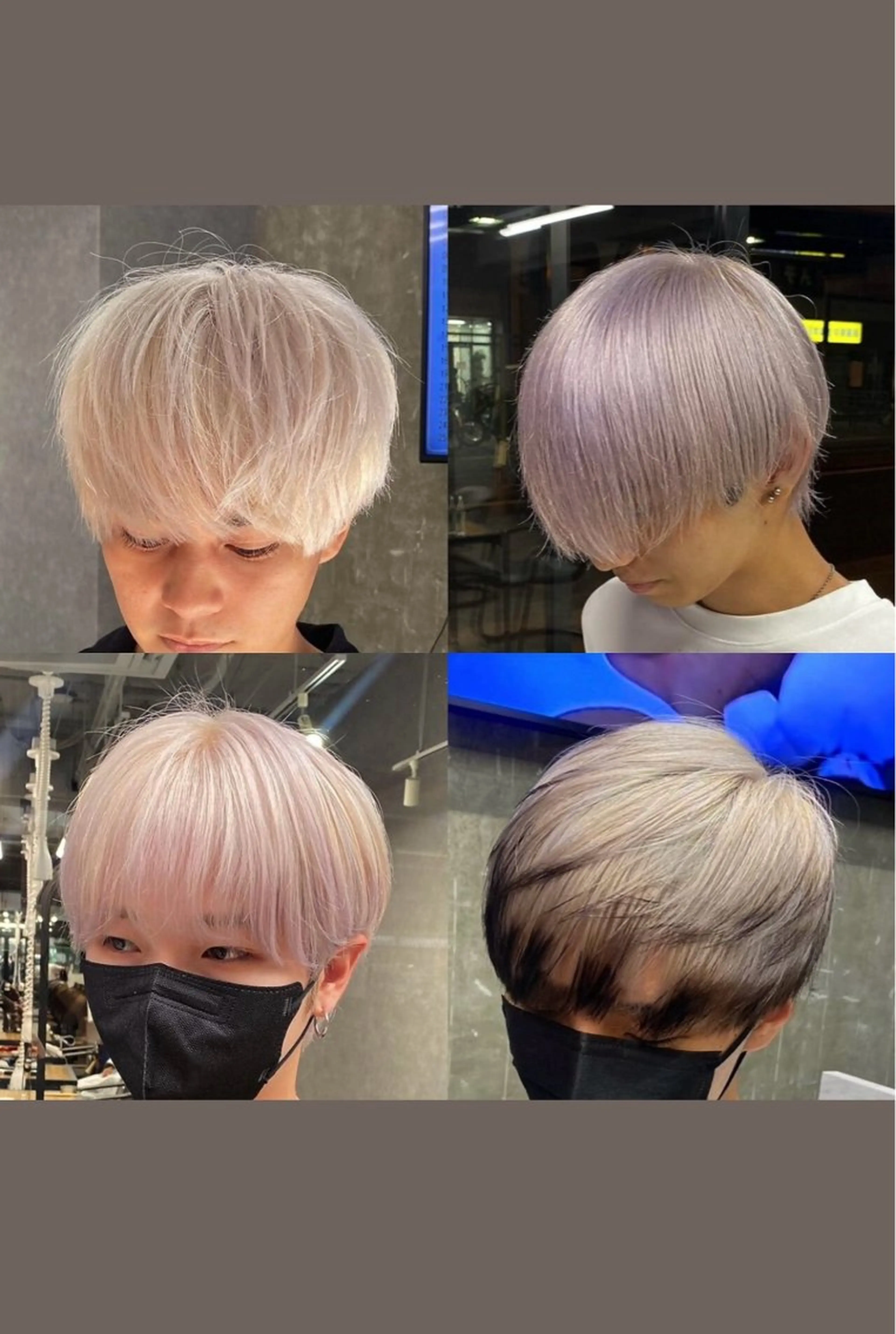 カラー ハイトーンカラー カット ヘアカラー ヘアセット Seleneコウキ ブリーチ/ハイトーンのヘアスタイル