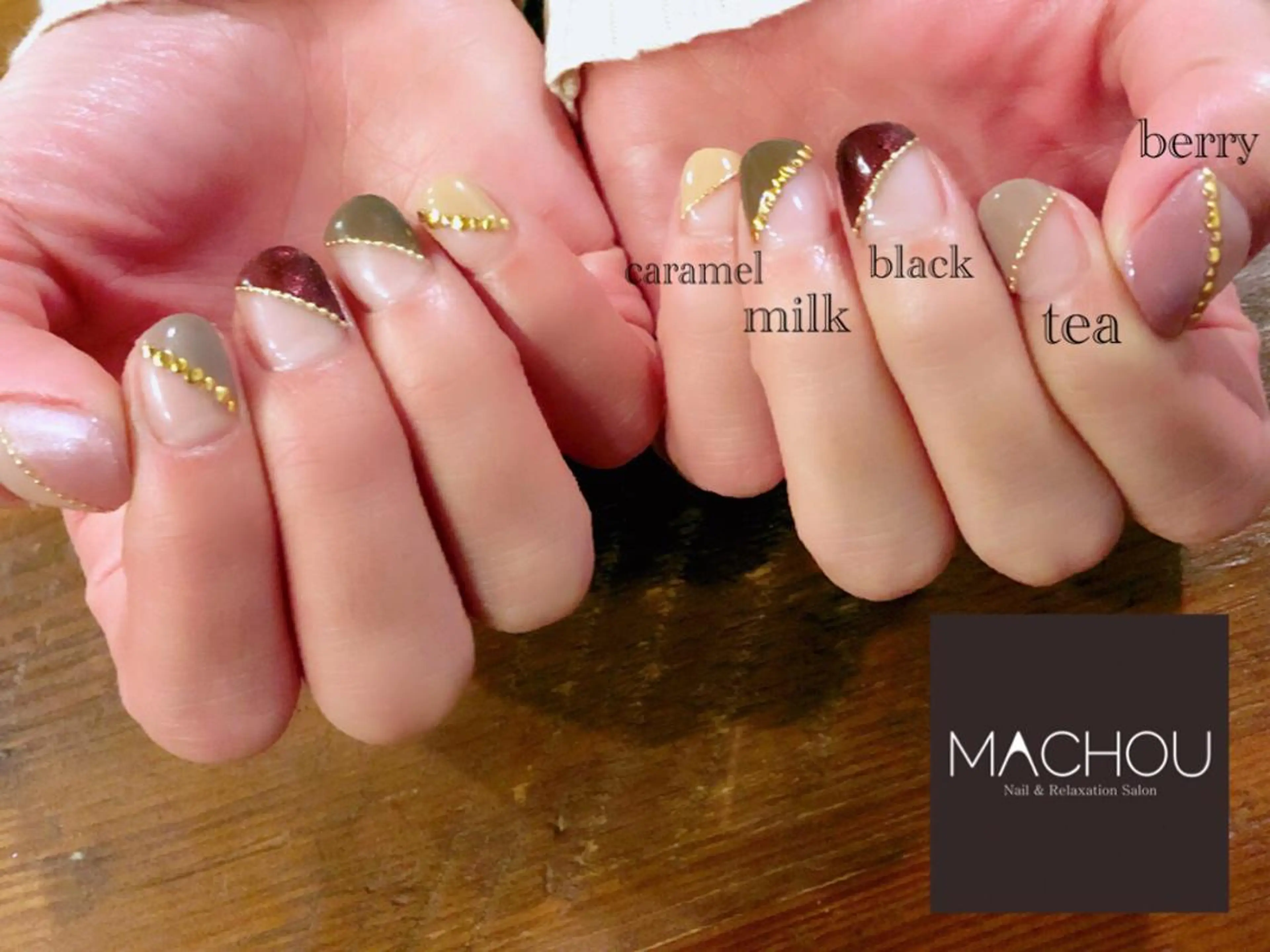 ネイル MACHOU所属・tomomi MACHOUのネイルデザイン